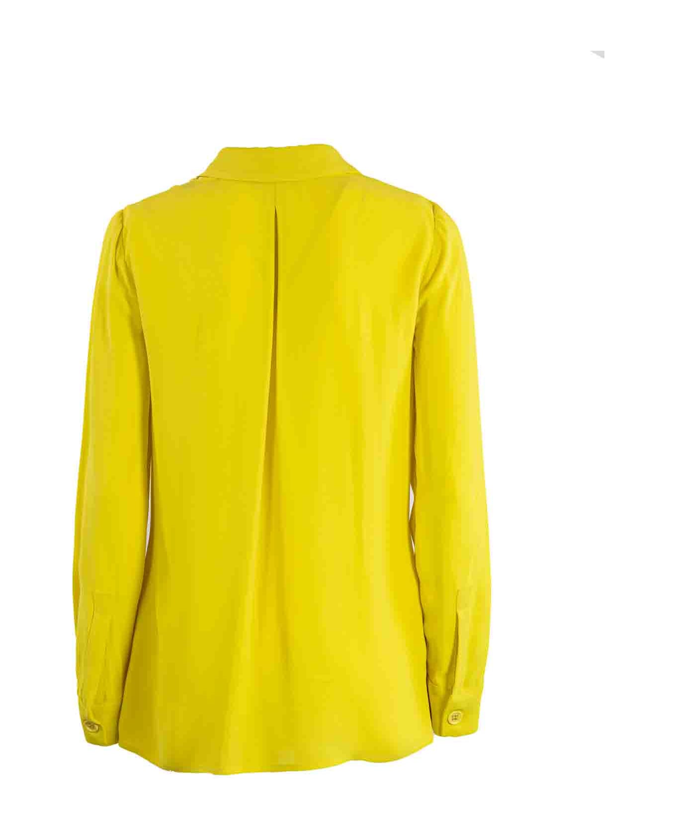 Elisabetta Franchi Viscose Shirt - Yellow