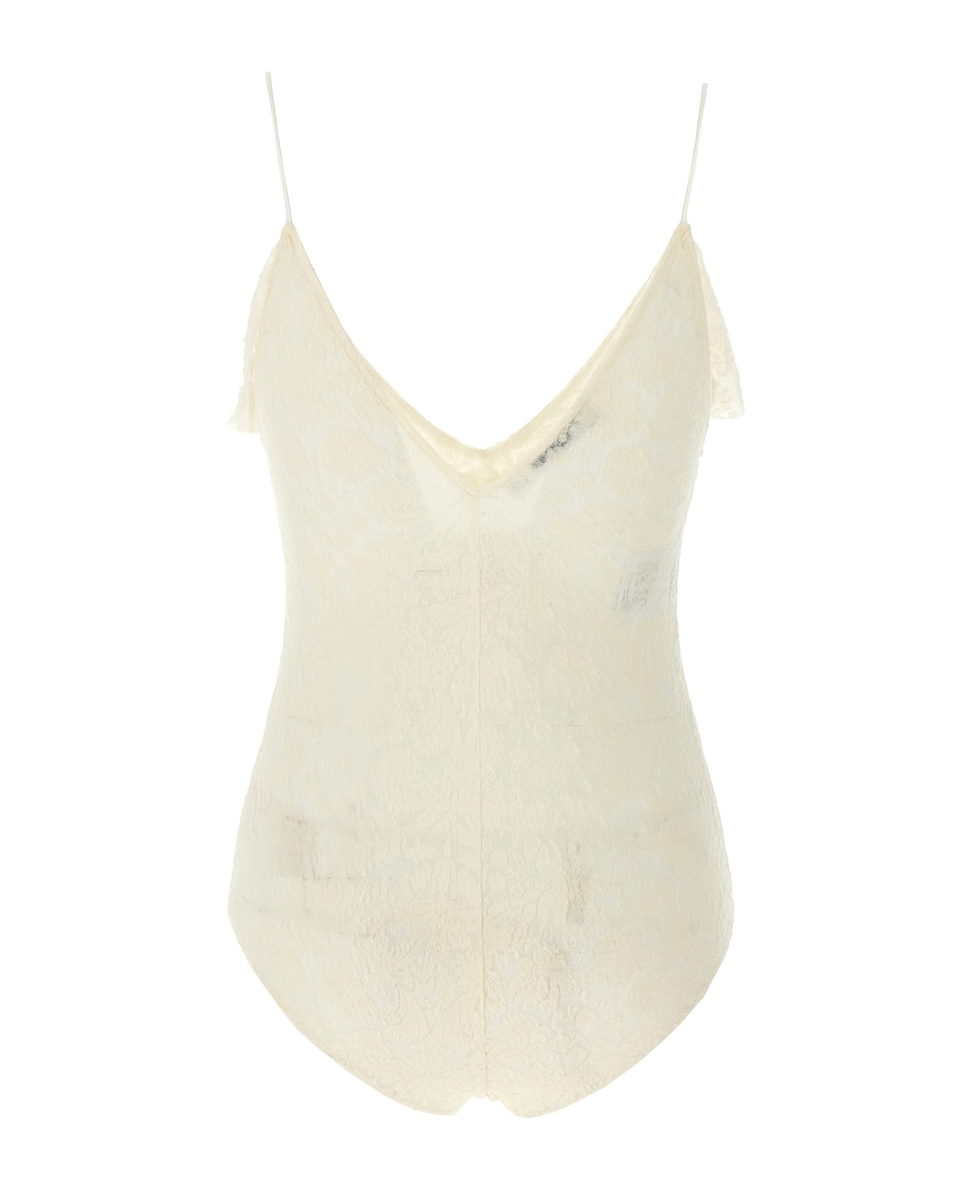 Philosophy di Lorenzo Serafini Lace Bodysuit - Avorio