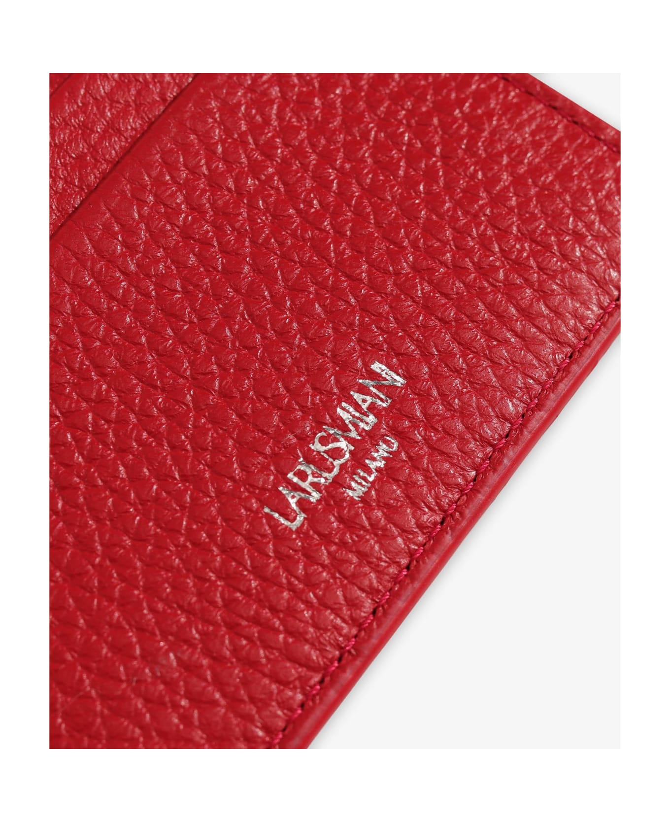 Larusmiani Card Holder Value Wallet - Red