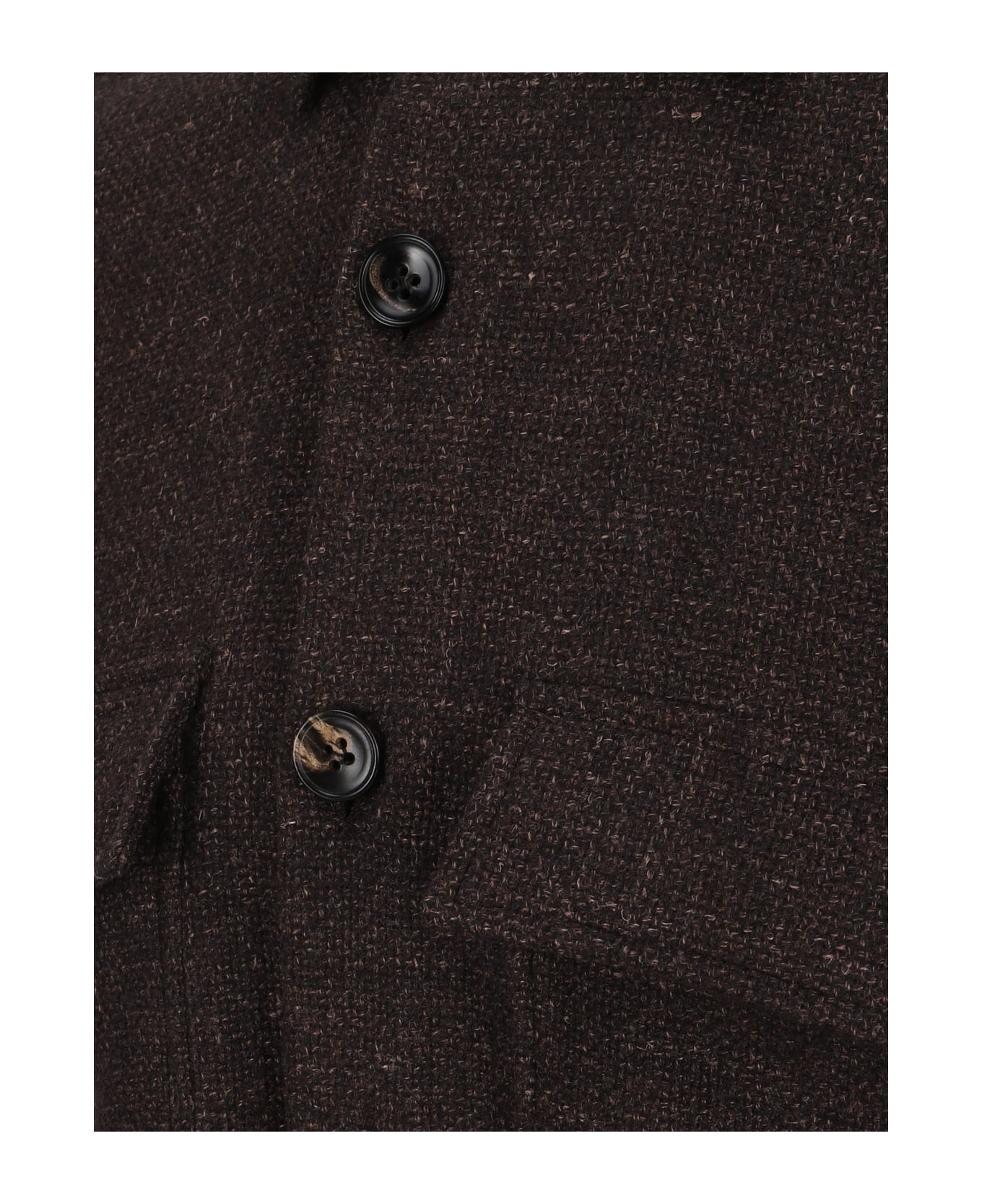 Kiton Shirt - Marrone