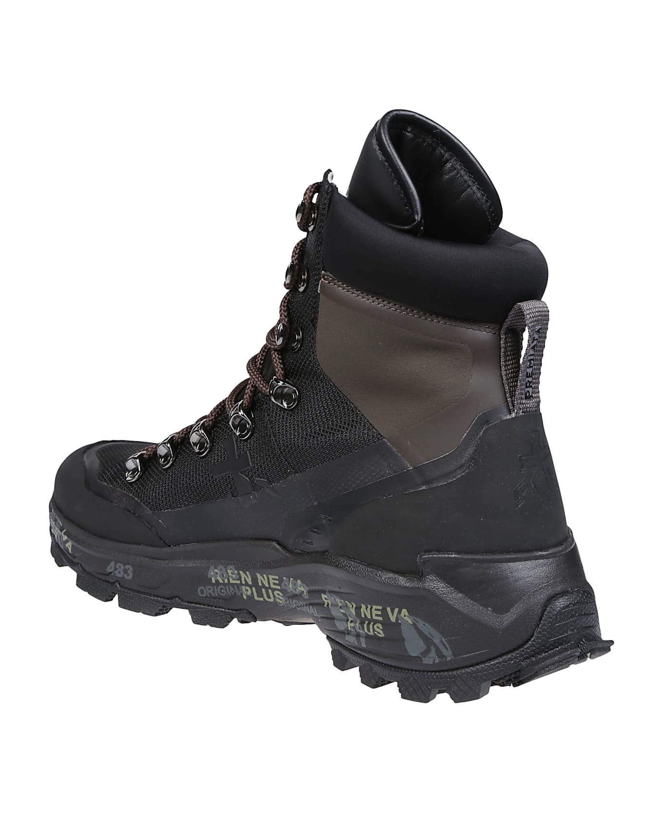 Premiata Ankle Boots Mid Treck - Nero