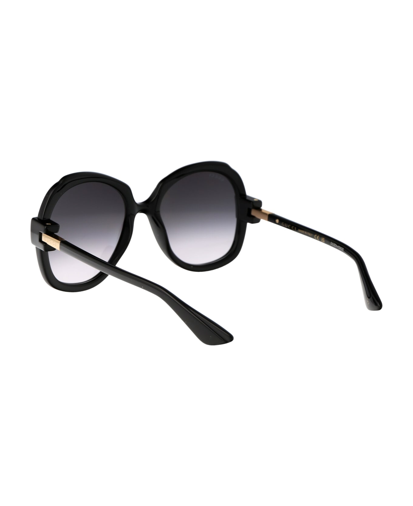 Gucci Eyewear Gg1432s Sunglasses - 001 BLACK BLACK GREY