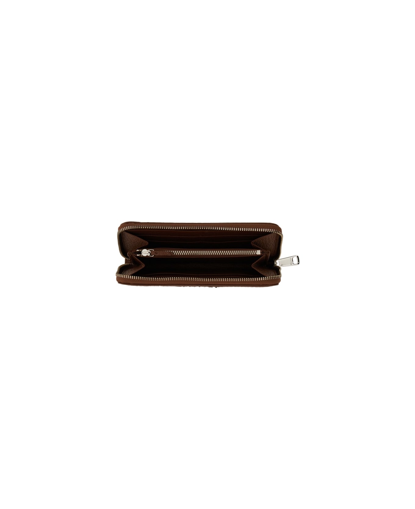 Orciani Soft Leather Wallet - BROWN