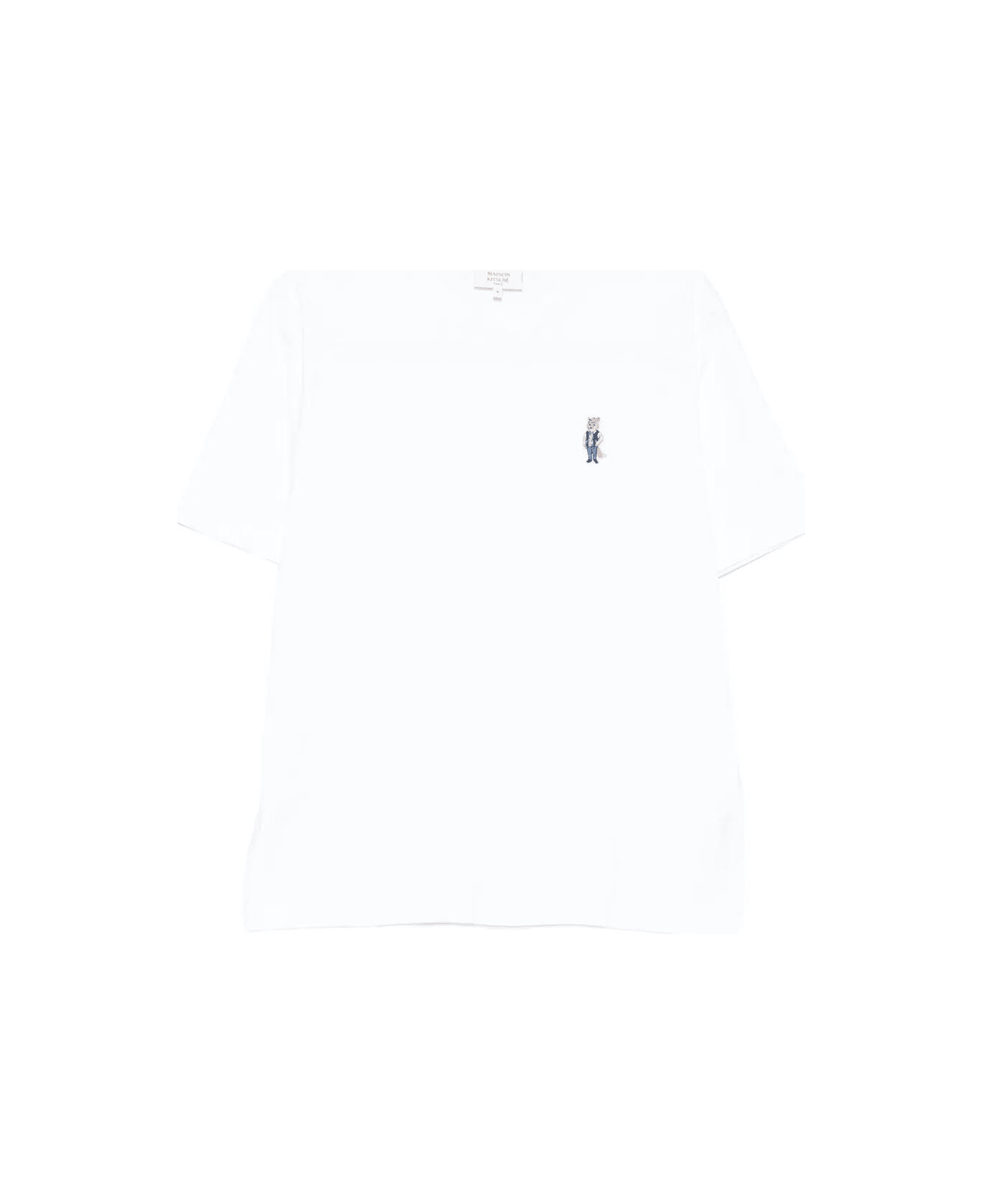 Maison Kitsuné Dressed Fox Comfort Tee Shirt - White