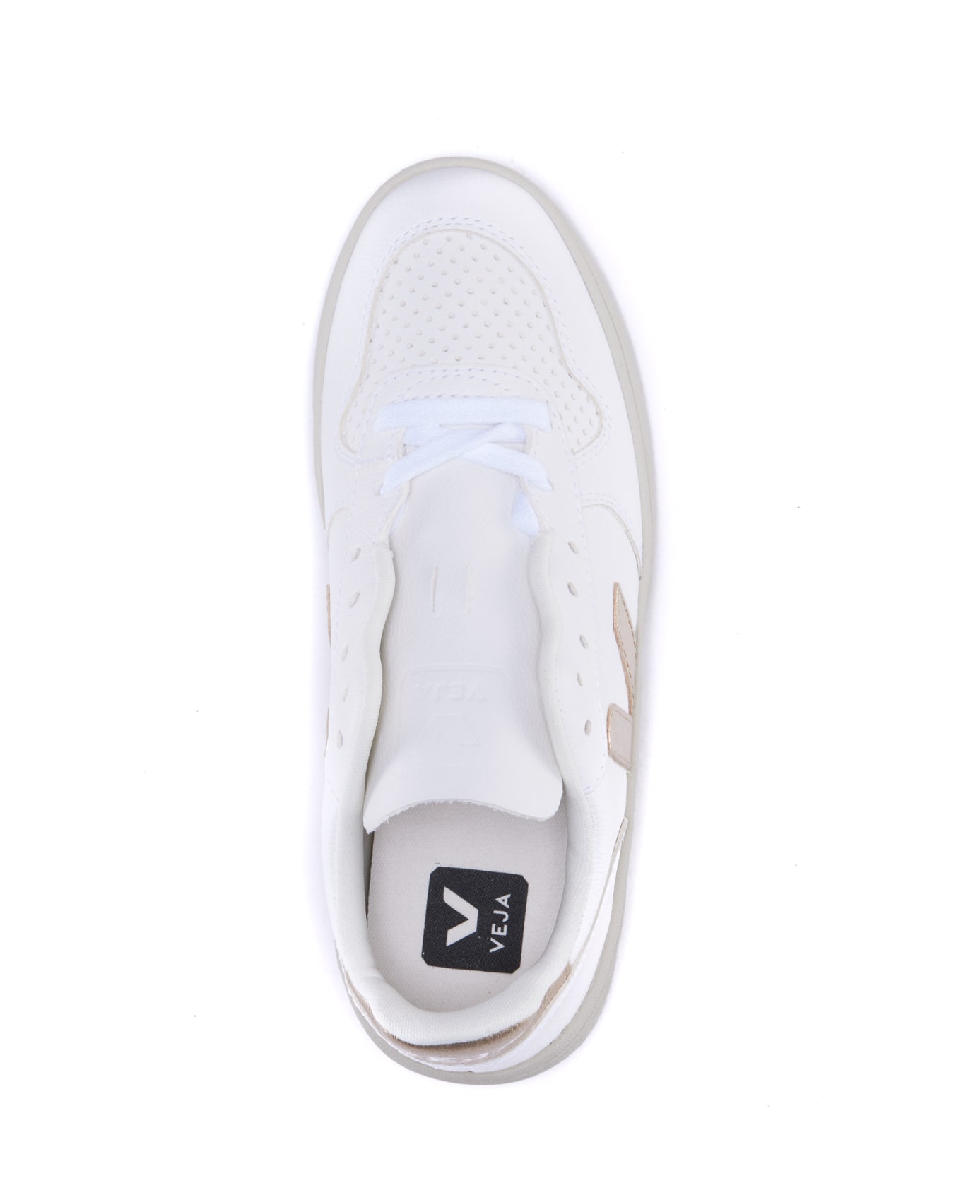 Veja V-10 Sneakers - Extra White / Platine
