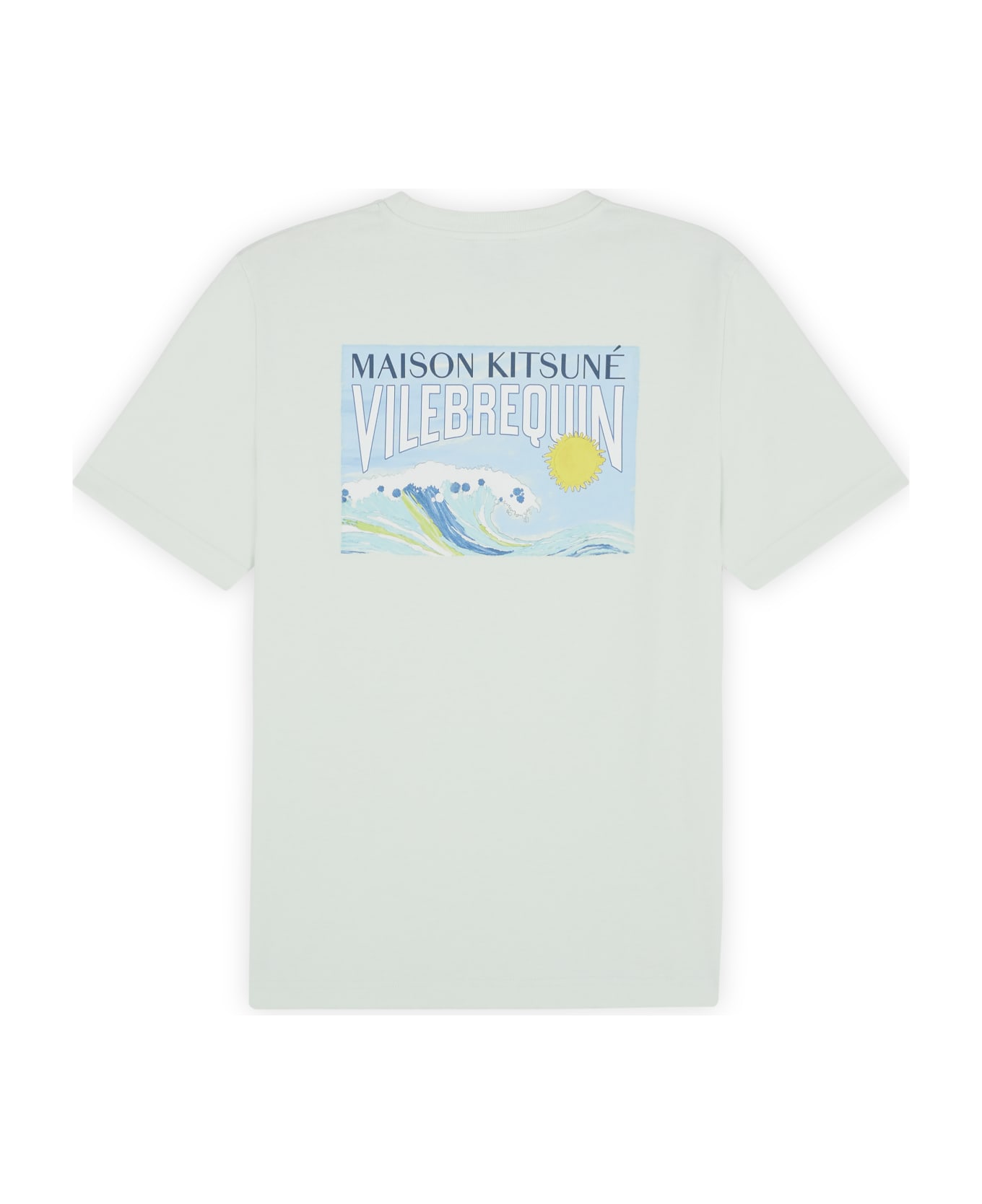 Maison Kitsuné X Vilebrequin Comfort Tee-shirt - Ice Blue シャツ