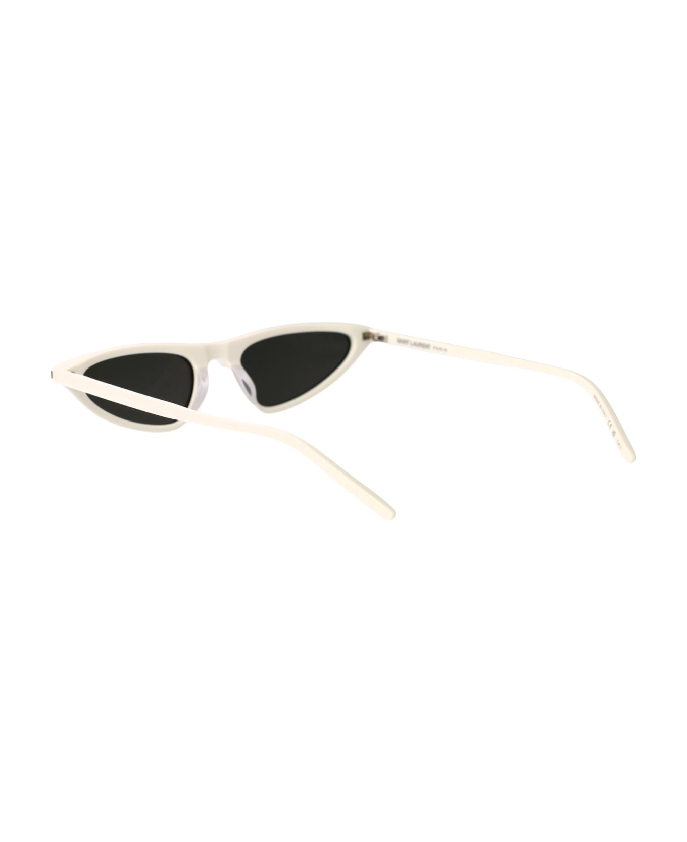 Saint Laurent Eyewear Sl 703 Sunglasses - 003 WHITE WHITE GREY
