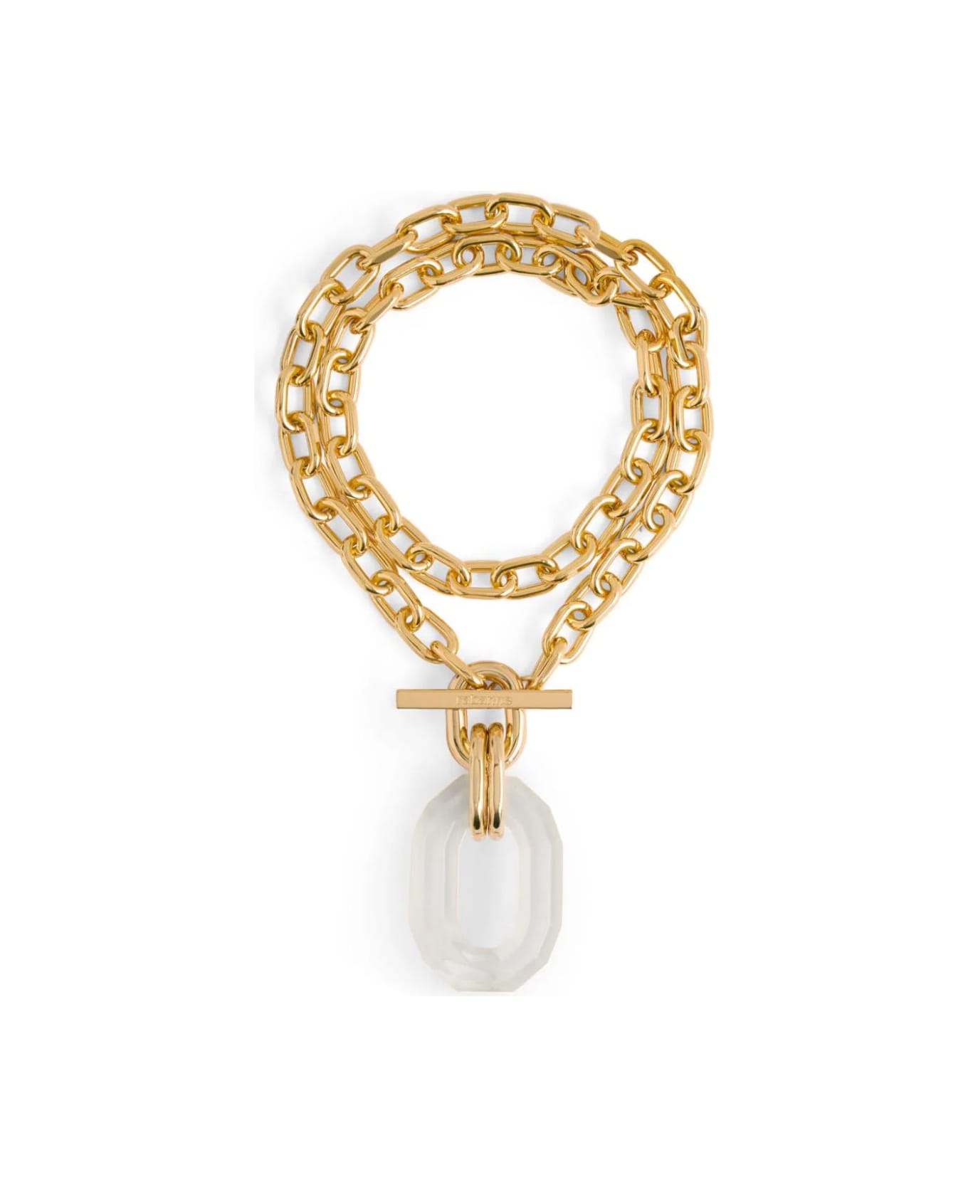 Paco Rabanne Iconic Collier - Gold Transparent ネックレス