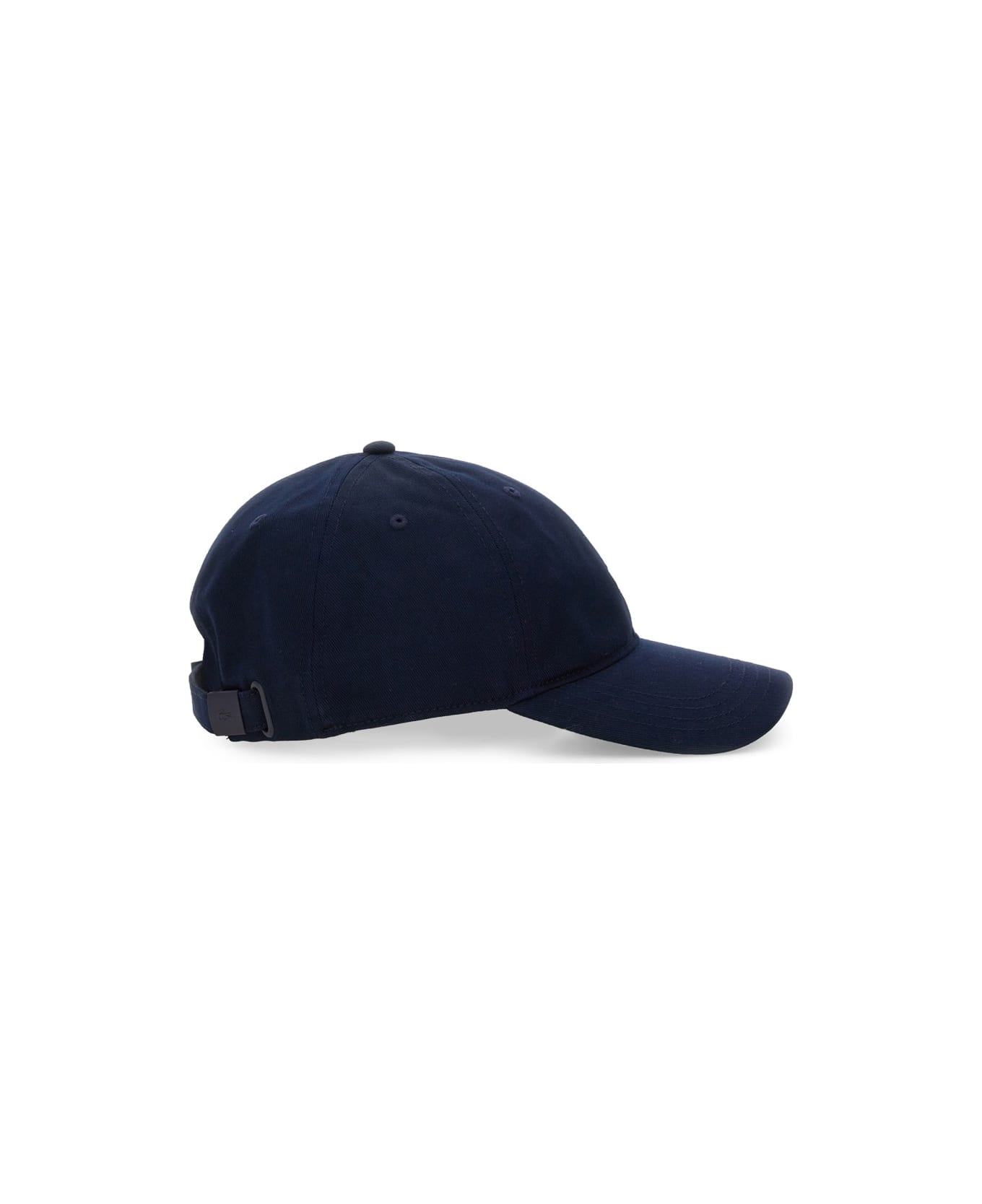 Lacoste Baseball Hat With Logo - Blue