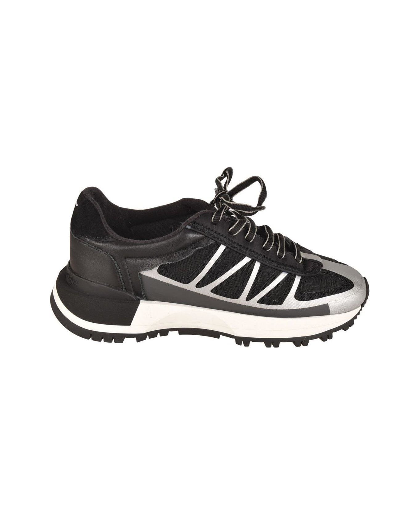Maison Margiela Panelled Lace-up Sneakers - H9407 スニーカー