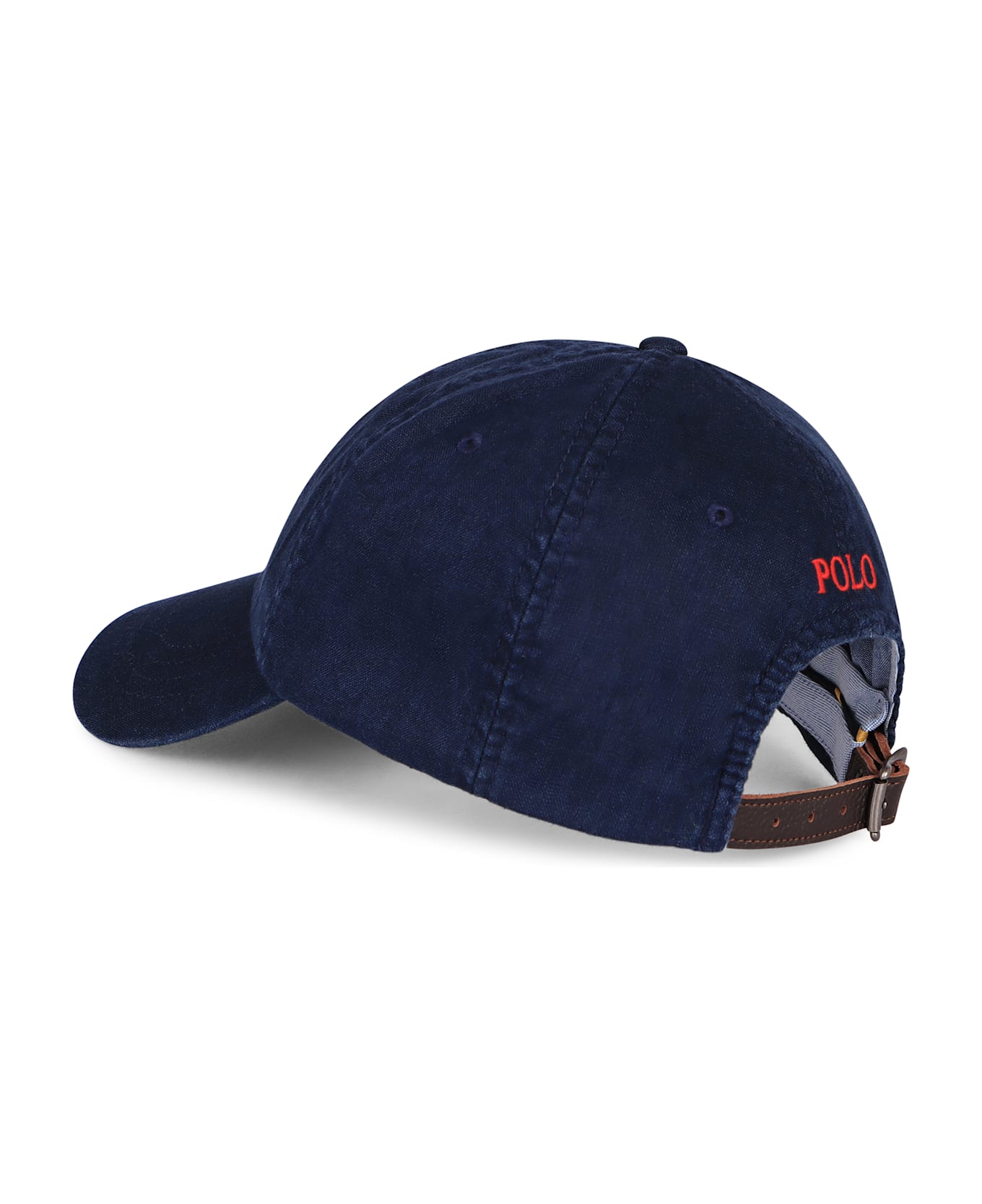 Polo Ralph Lauren Logo Baseball Cap - blue