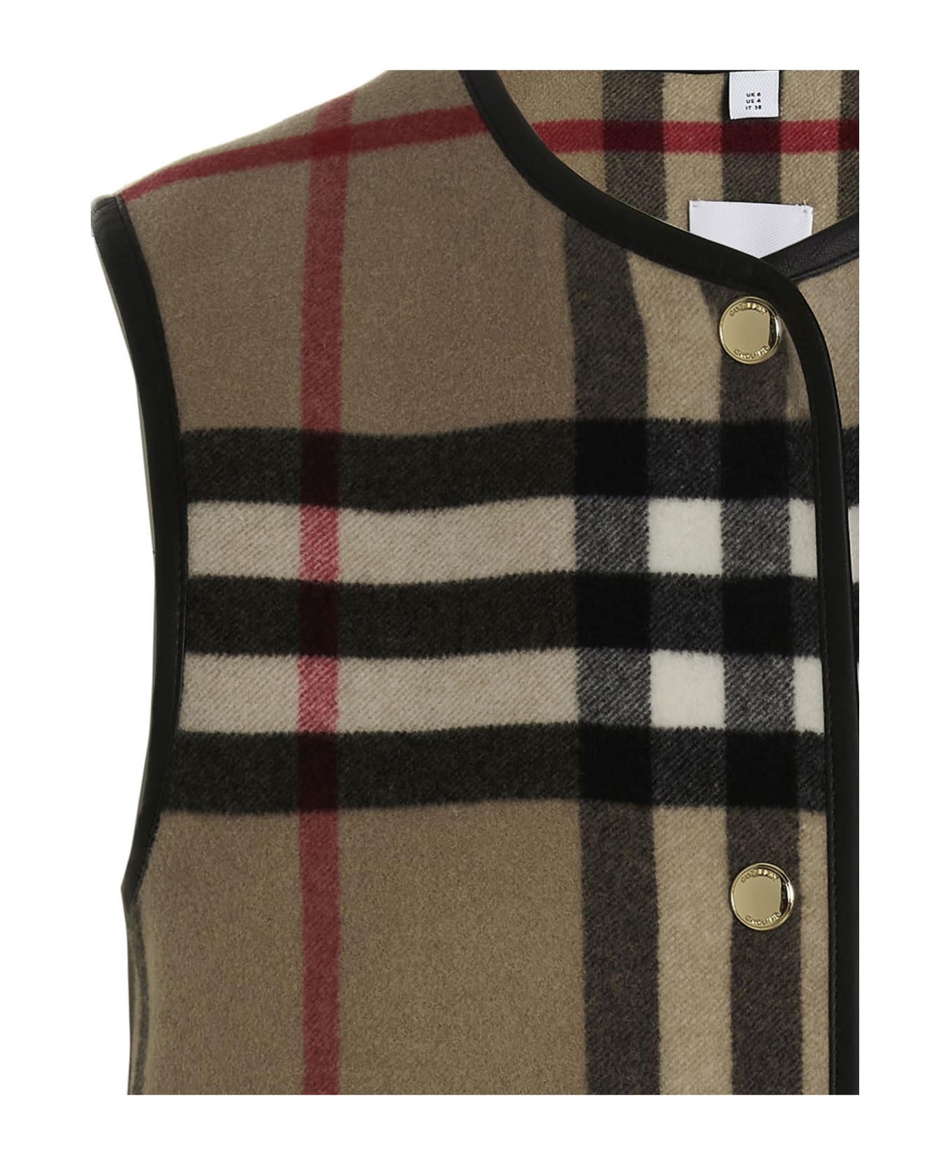 Burberry 'warmer' Vest - Beige