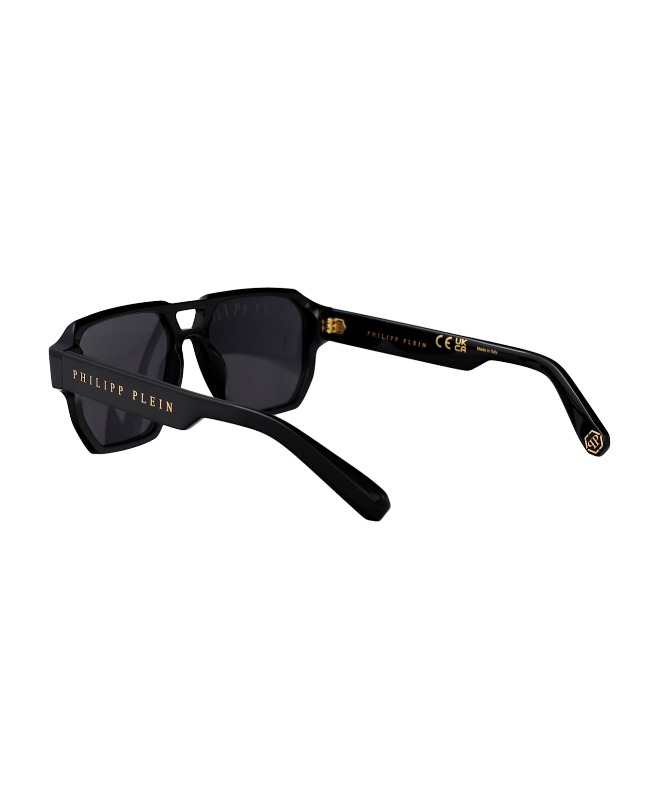 Philipp Plein Stud Sunglasses - NERO LUCIDO