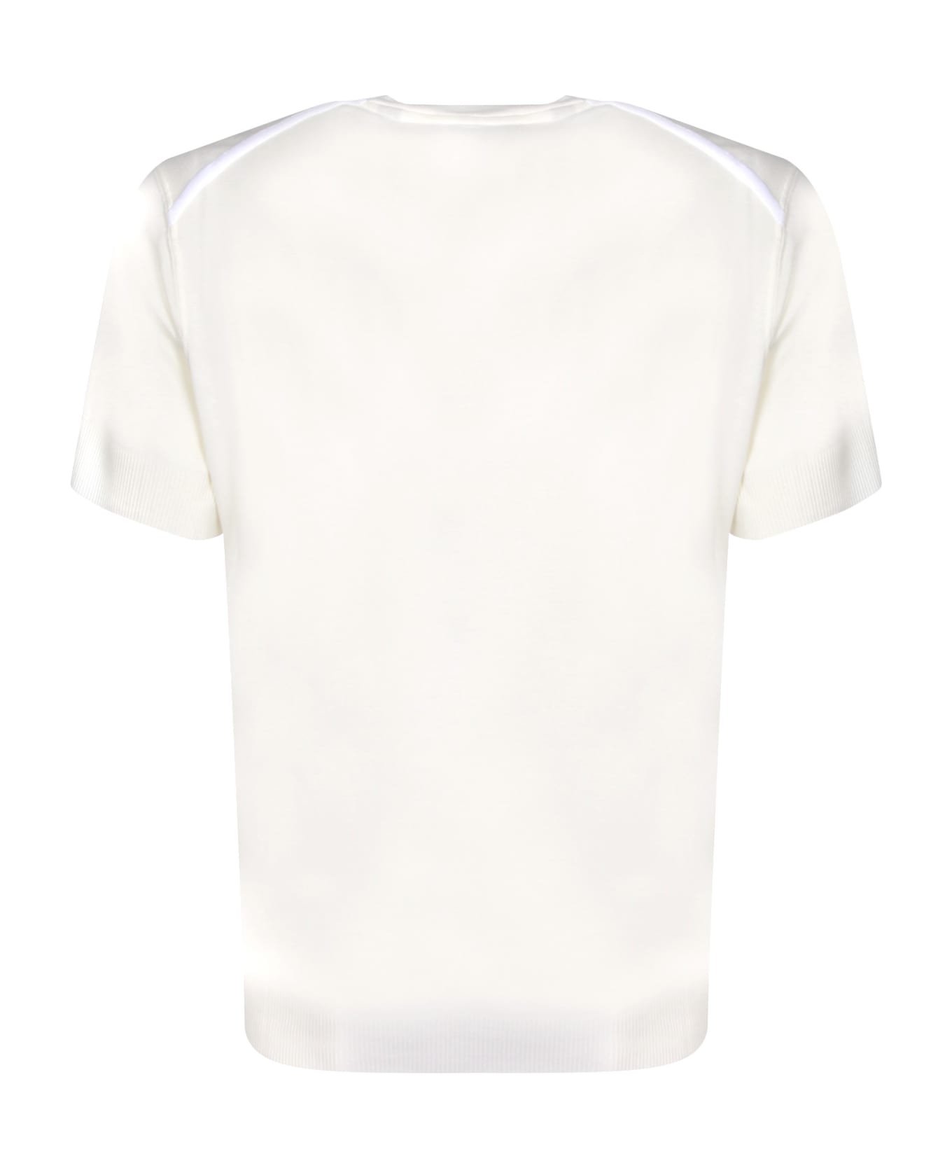 Tom Ford Ribber White T-shirt - White シャツ