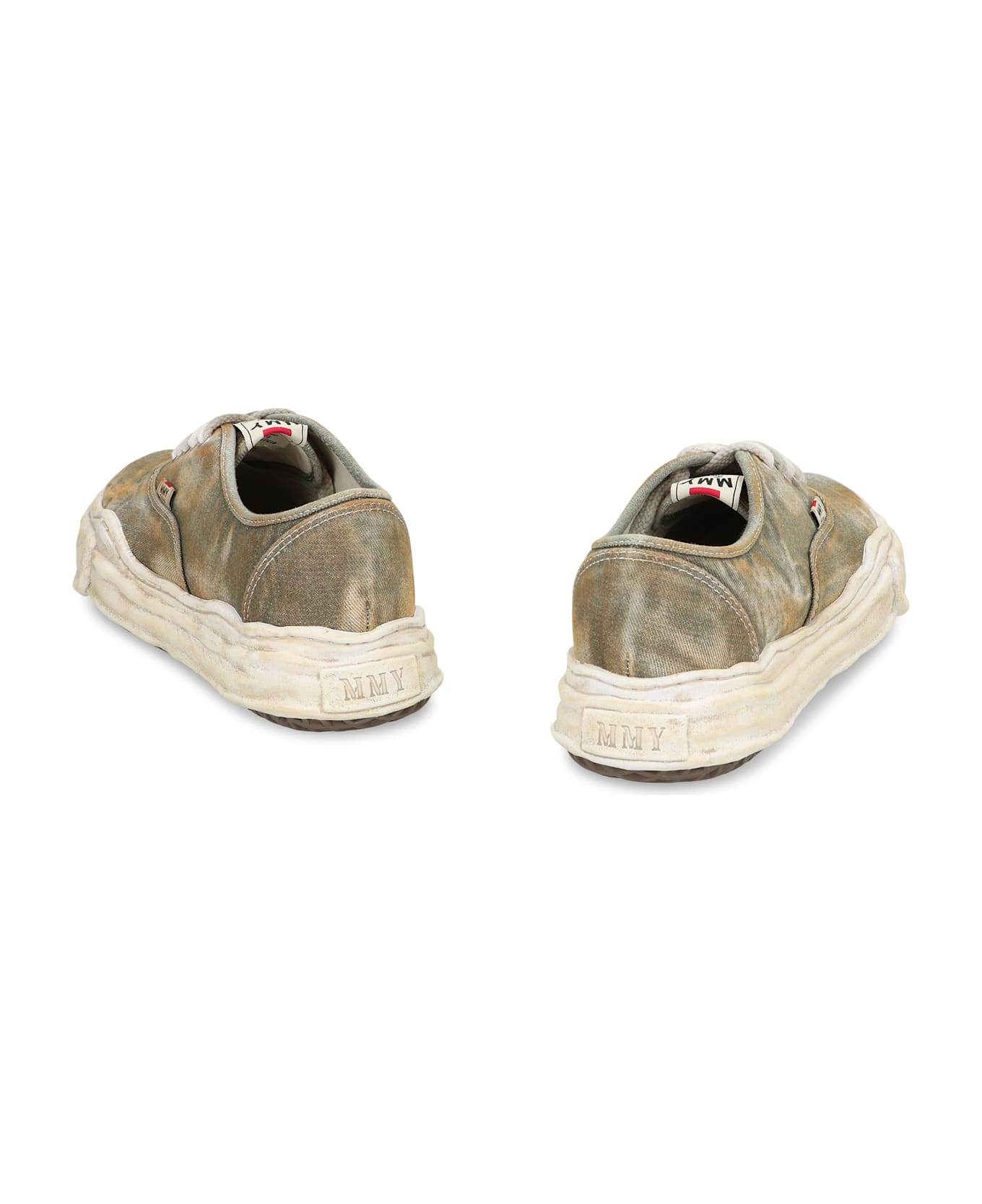 Mihara Yasuhiro Baker Fabric Low-top Sneakers - green