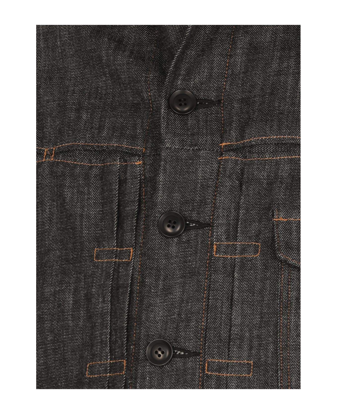 Y
s Jeans Jacket - Black