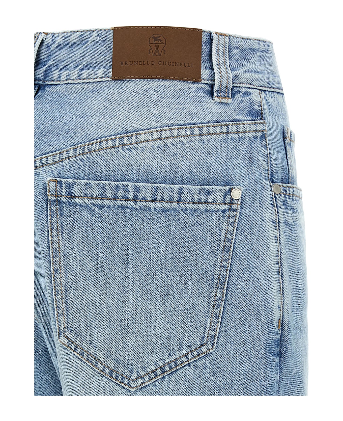 Brunello Cucinelli Jeans Monile - Light Blue