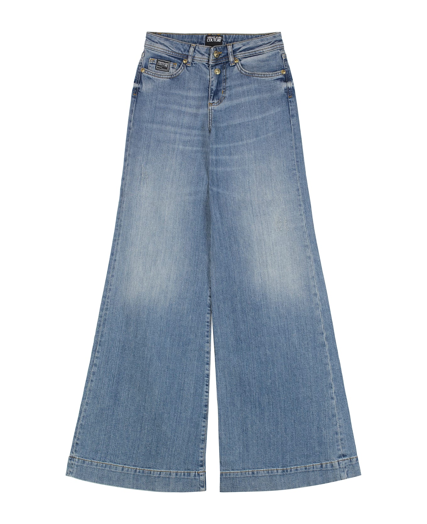 Versace Jeans Couture Wide-leg Jeans - Denim