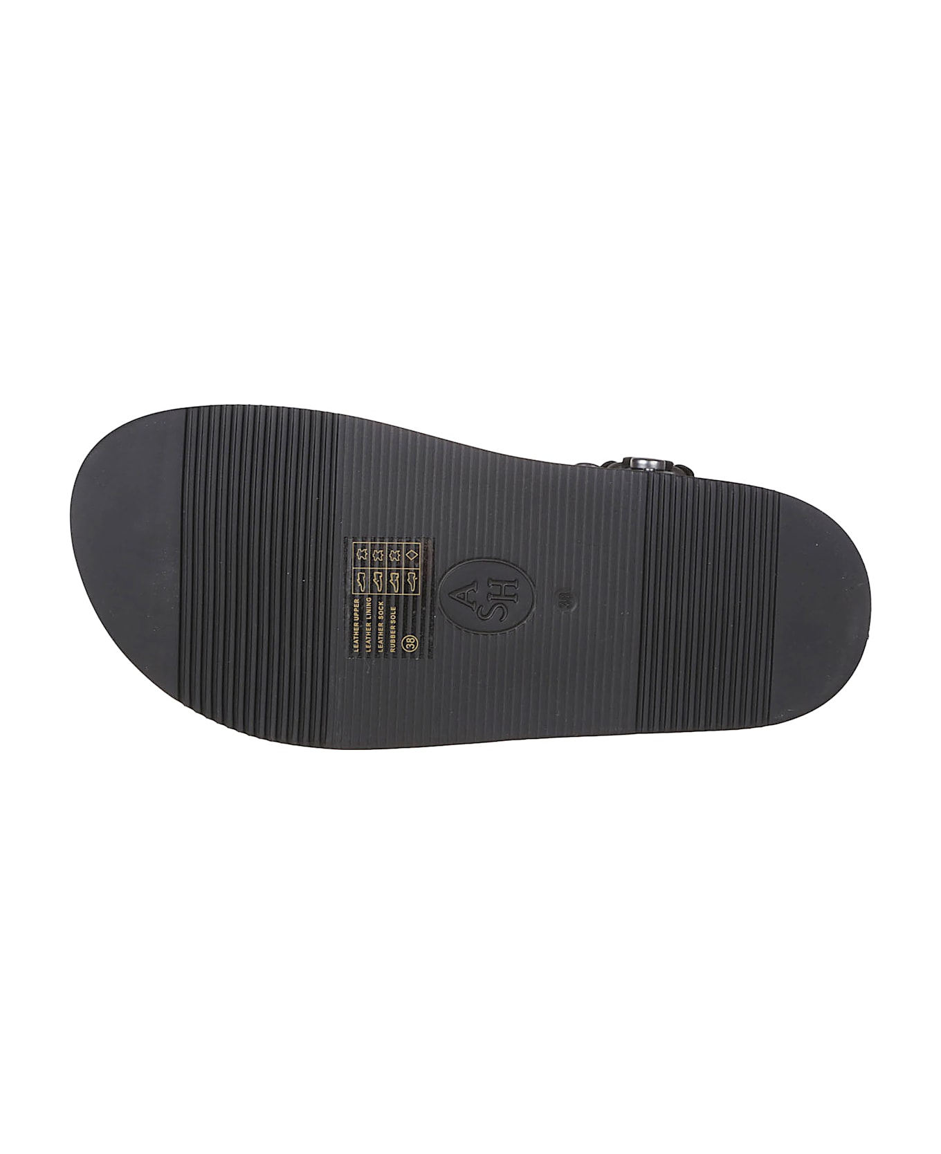 Ash Ugo Sandals - Black
