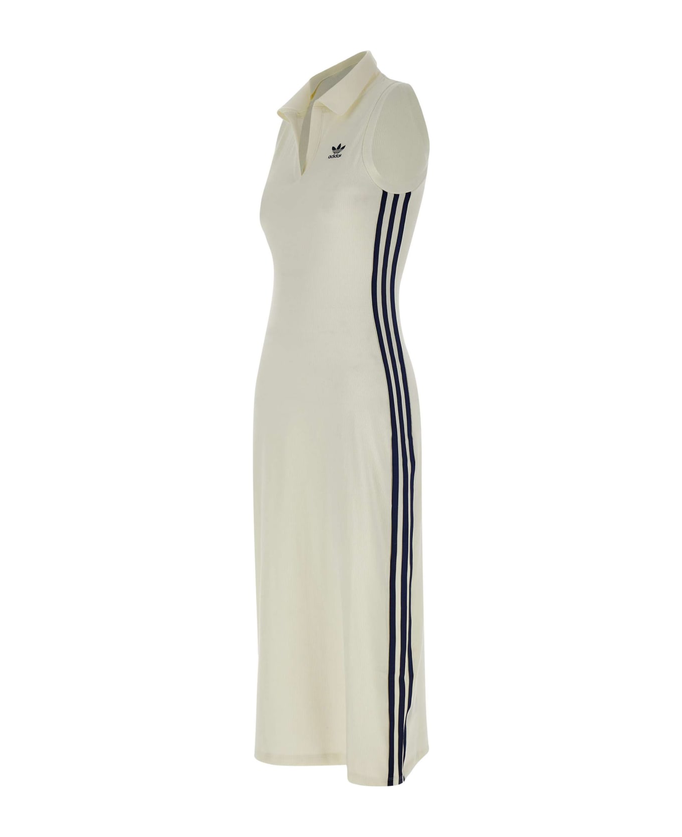 Adidas 'rib Dress' - WHITE