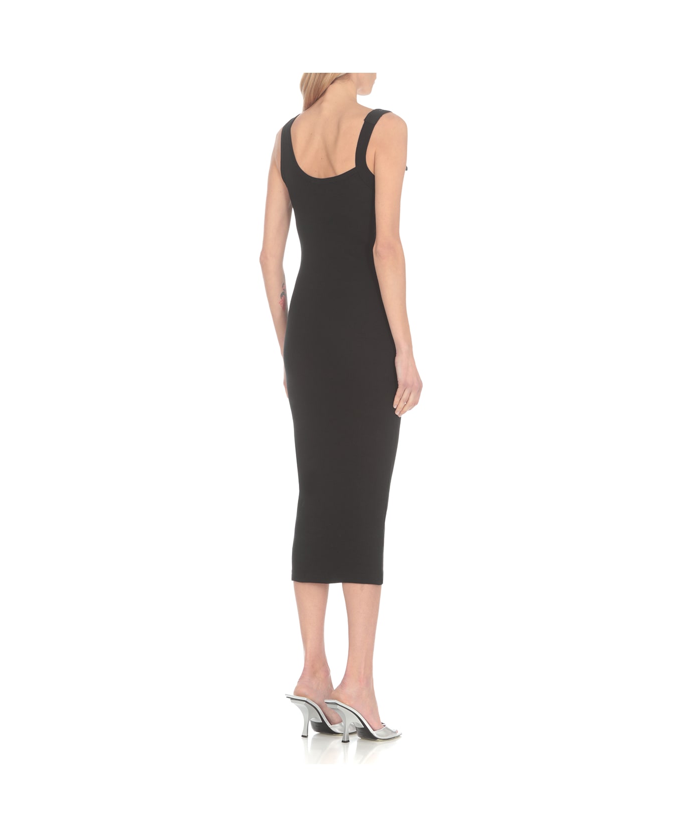 Versace Jeans Couture Slip Dress - Black ワンピース＆ドレス