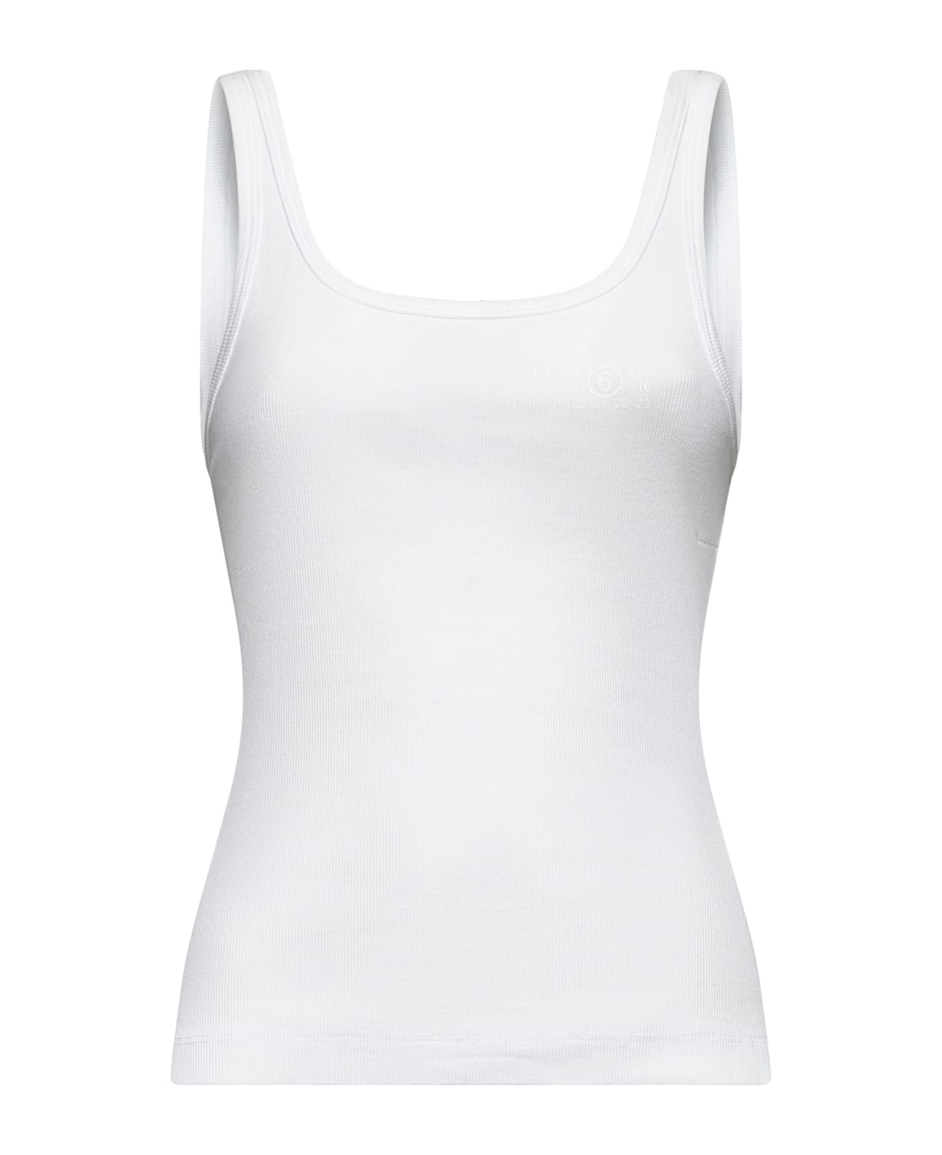 MM6 Maison Margiela Tank Top - Beige