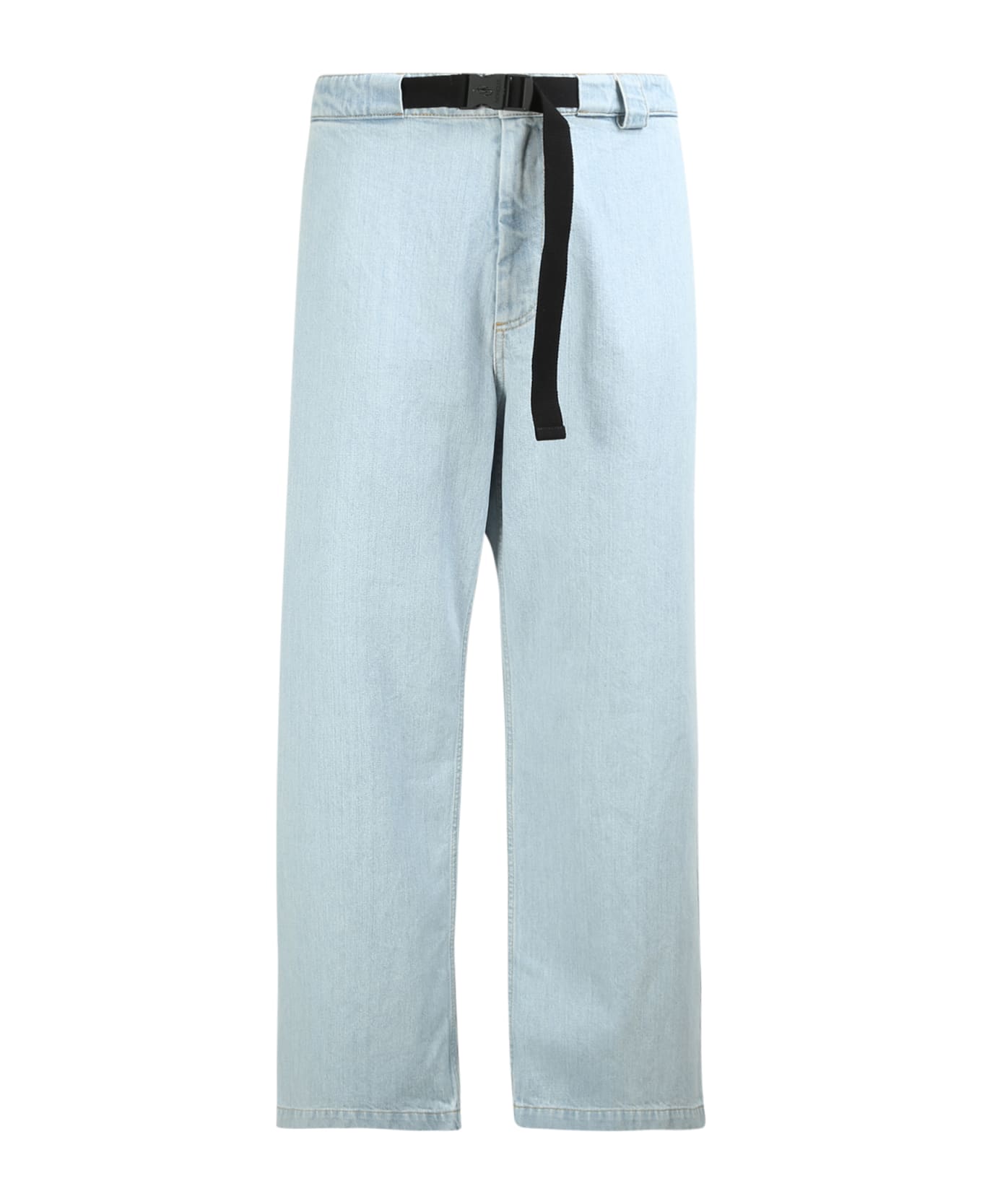 Moncler Genius Bleached Jeans - Moncler Jw Anderson - Blue