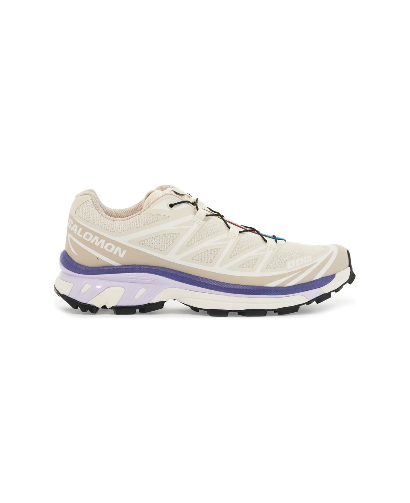 Salomon Xt-6 Sneakers - ALMOND MILK SILVER CLOUD LIBERTY