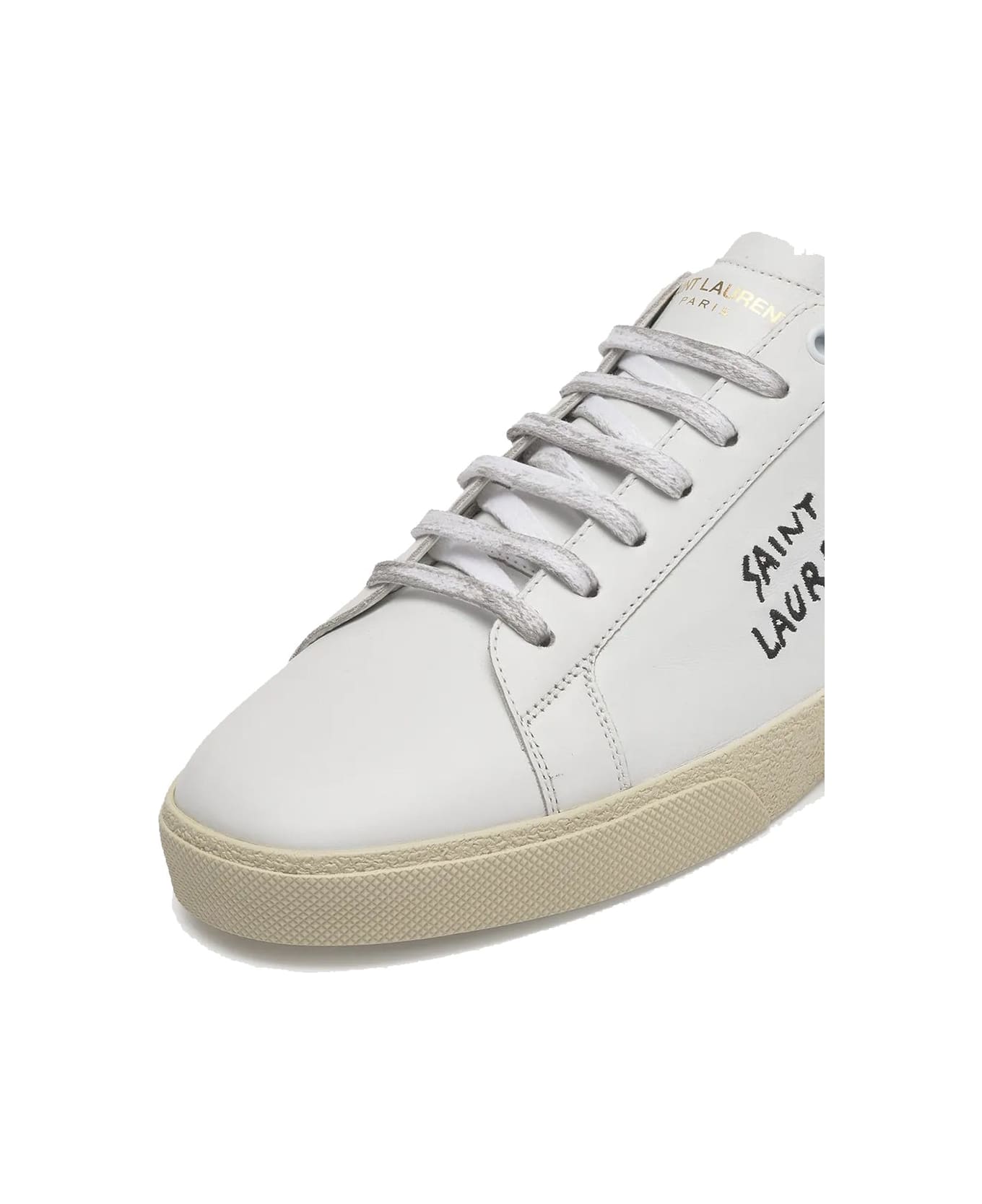 Saint Laurent Court Classic Sneakers - White