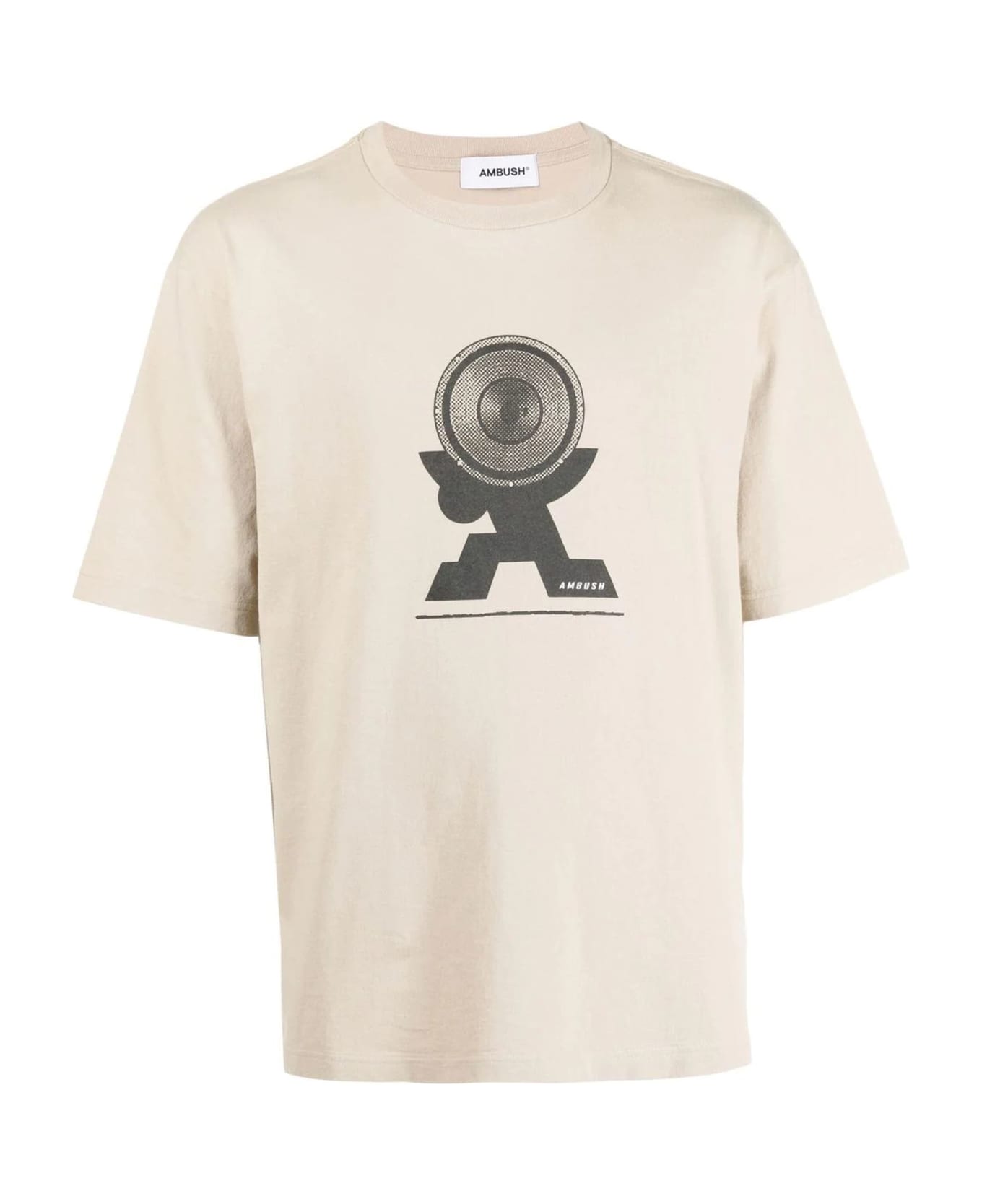 AMBUSH Cotton T-shirt - SOLAR CURRY