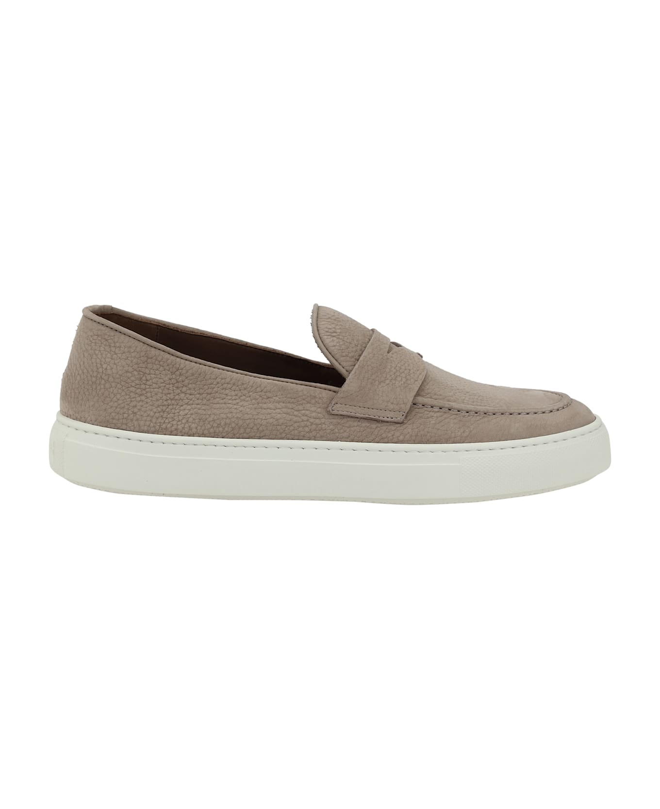 Fratelli Rossetti Hammered Leather Loafers