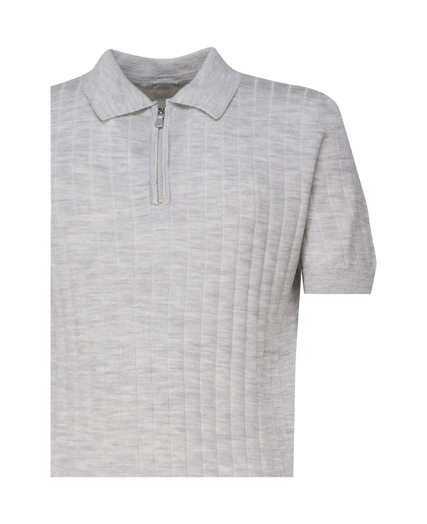 Eleventy Short-sleeved Polo Shirt - Grey ポロシャツ