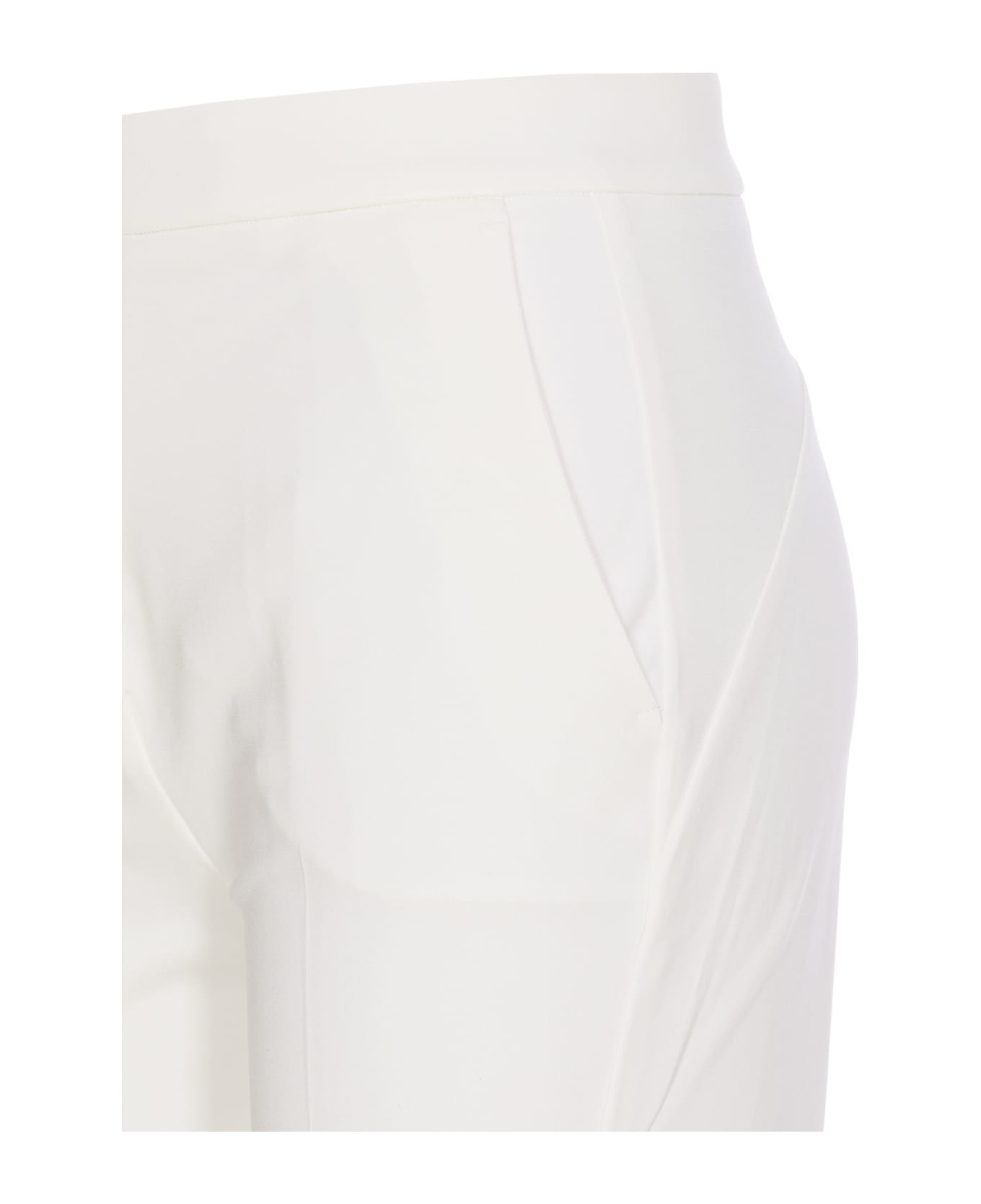 Pinko Resta Tailored Trousers - White