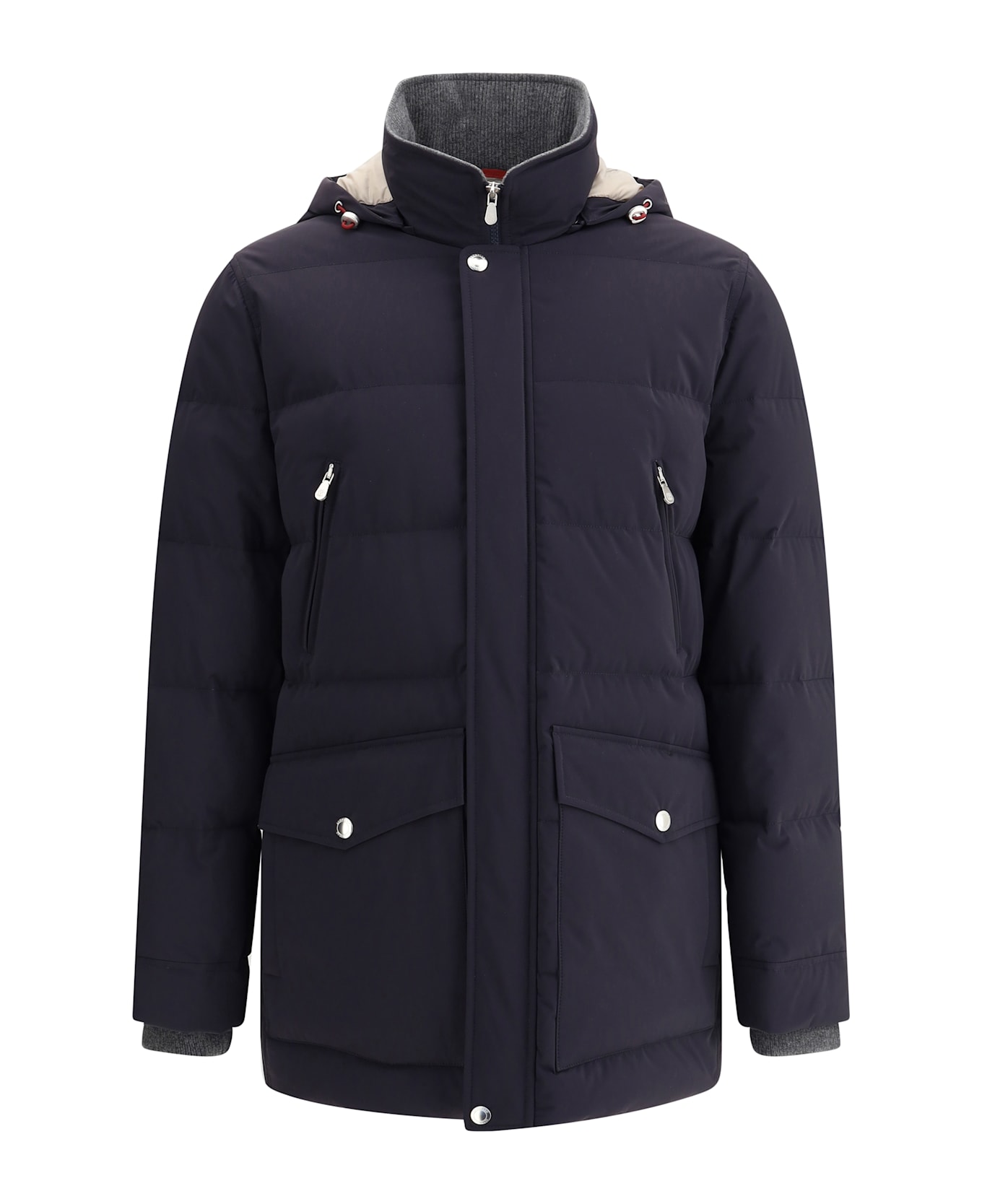 Brunello Cucinelli Down Jacket With Hood