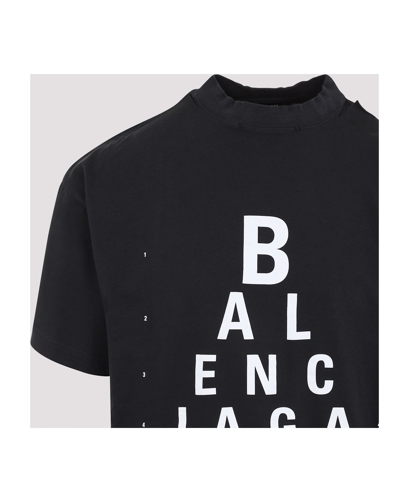 Black Coton Oversize Shirt