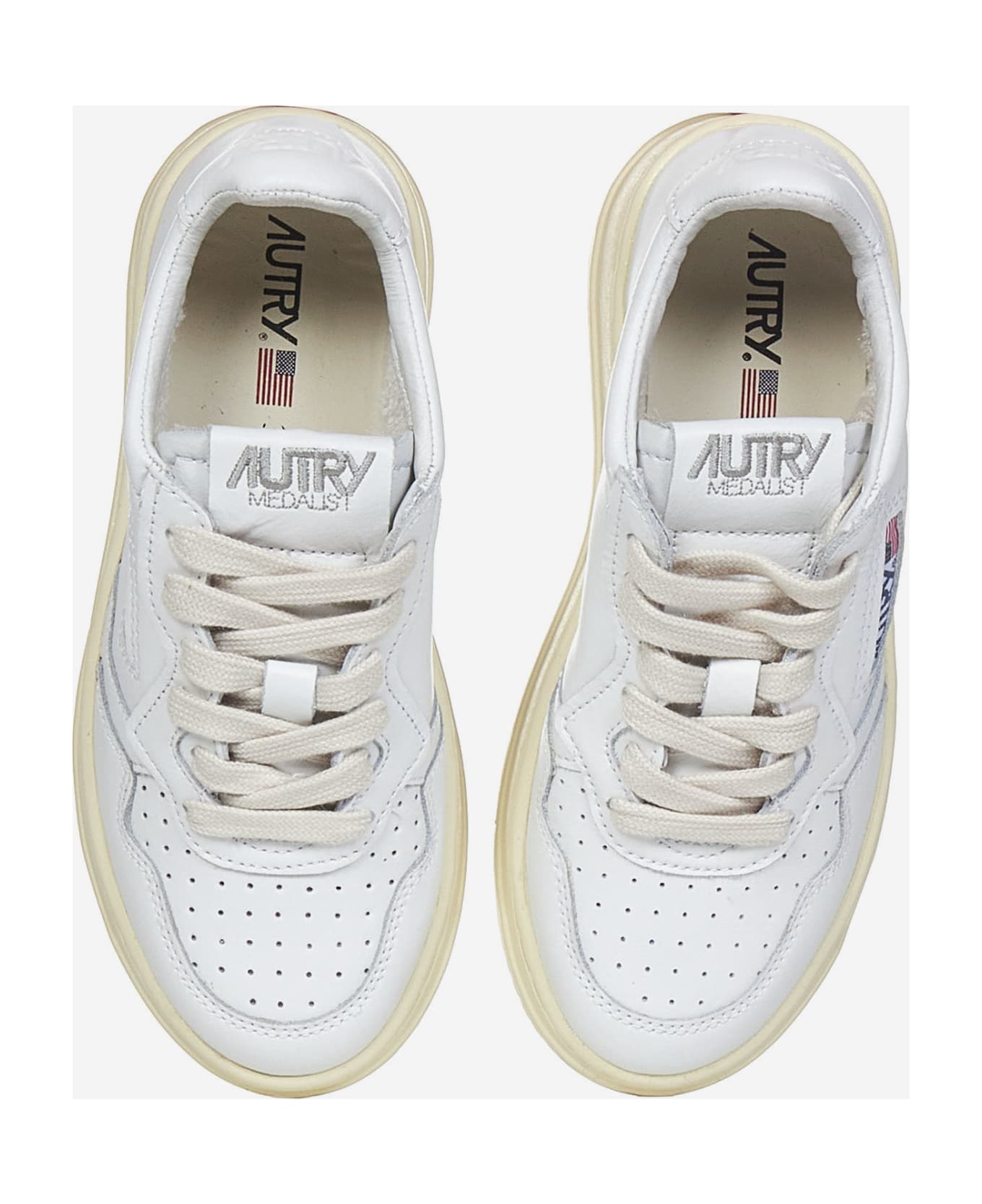 Autry Medalist Low Sneakers - Bianco シューズ
