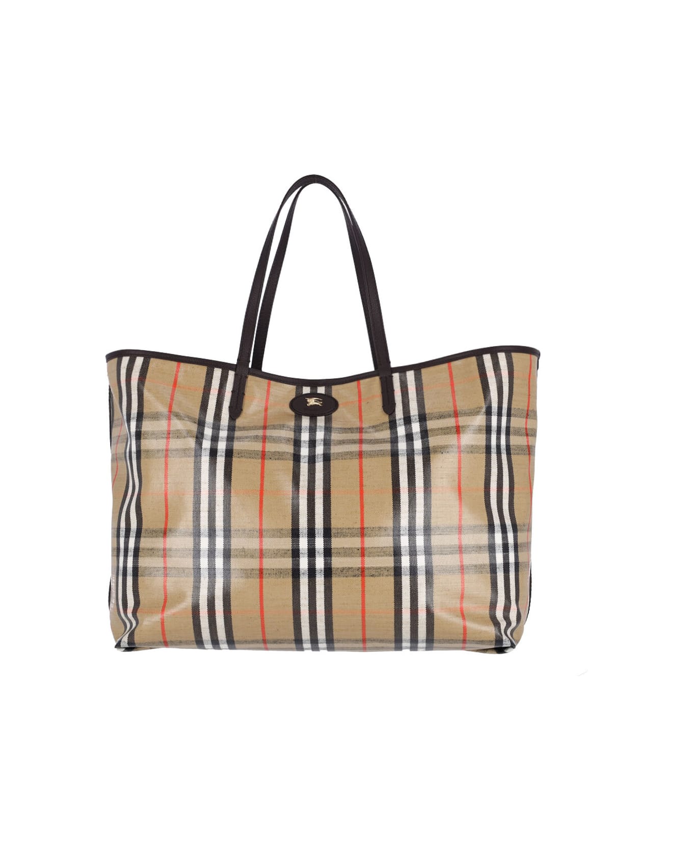 Burberry 
highlands
 Large Tote Bag - NEUTRALS