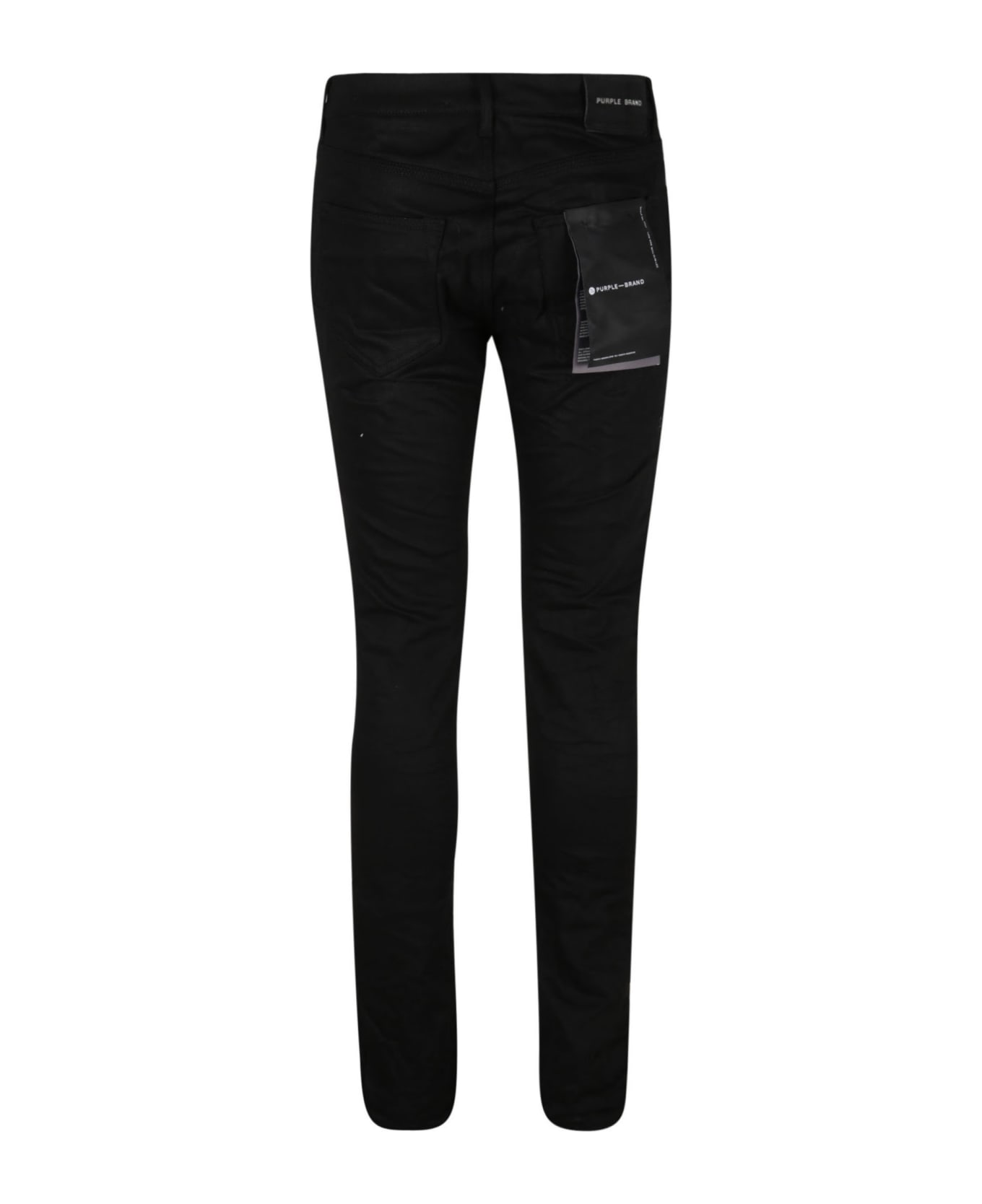 Purple Brand Classic Fitted Jeans - Raw Black