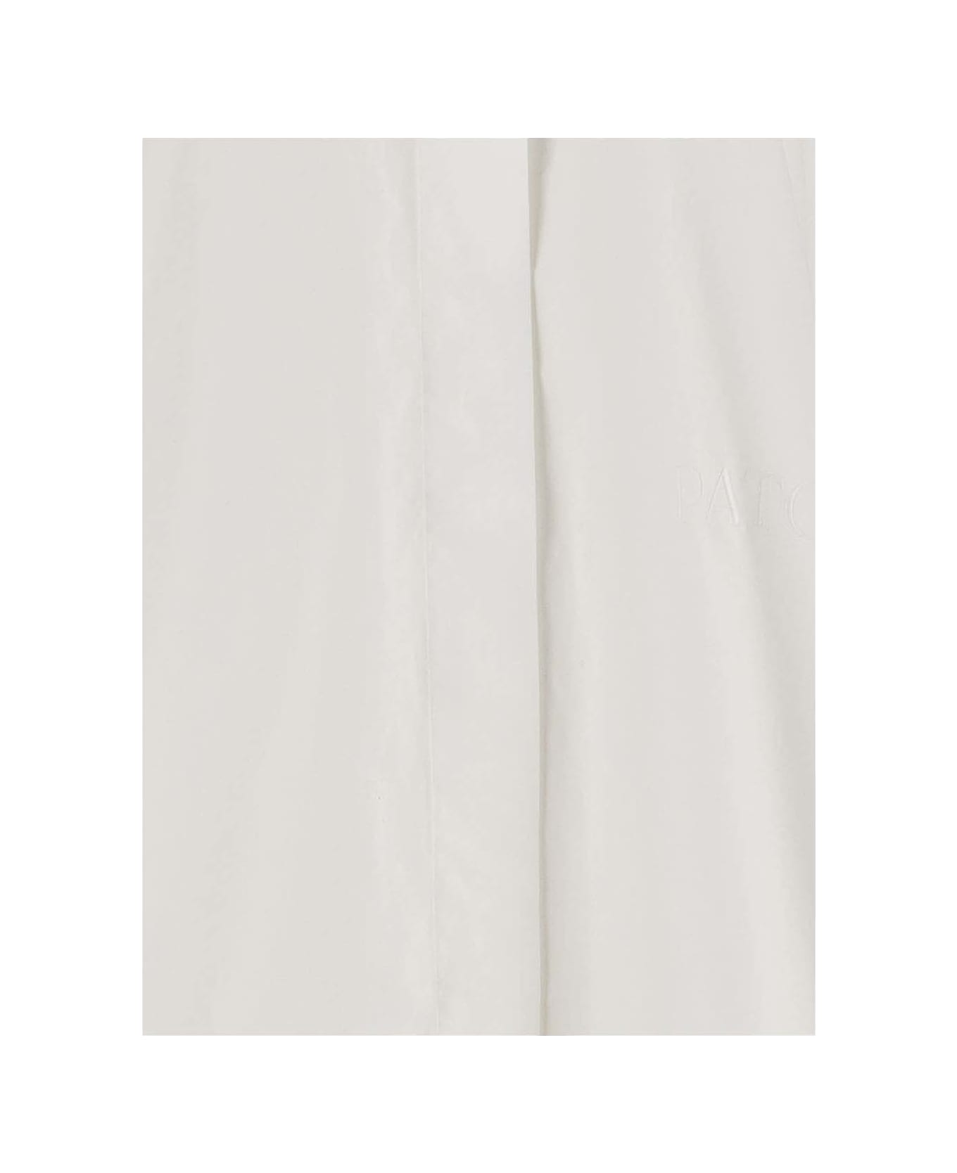 Patou Cotton Chemise Dress - White