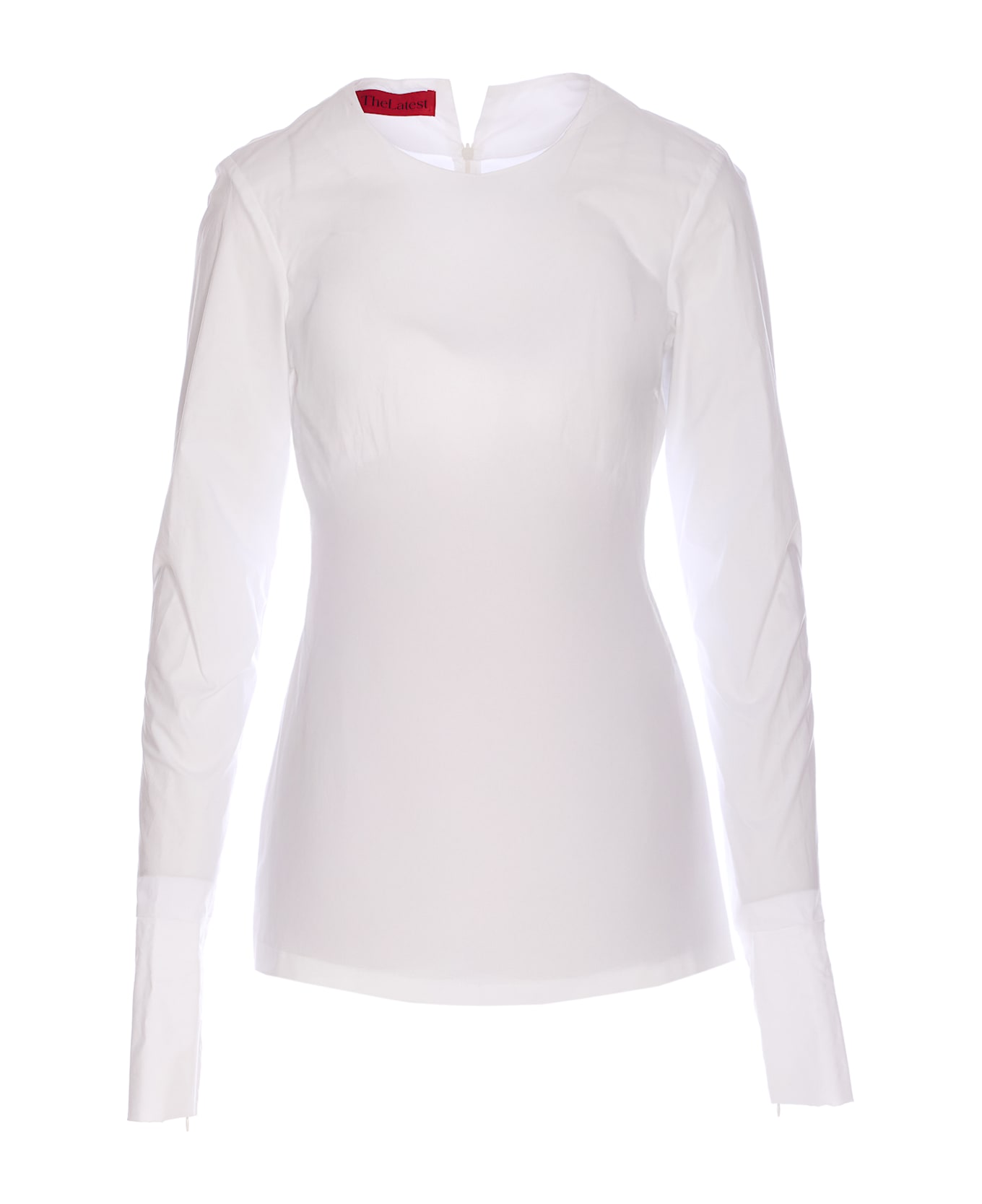 TheLatest Terry Long Sleeves Shirt - White