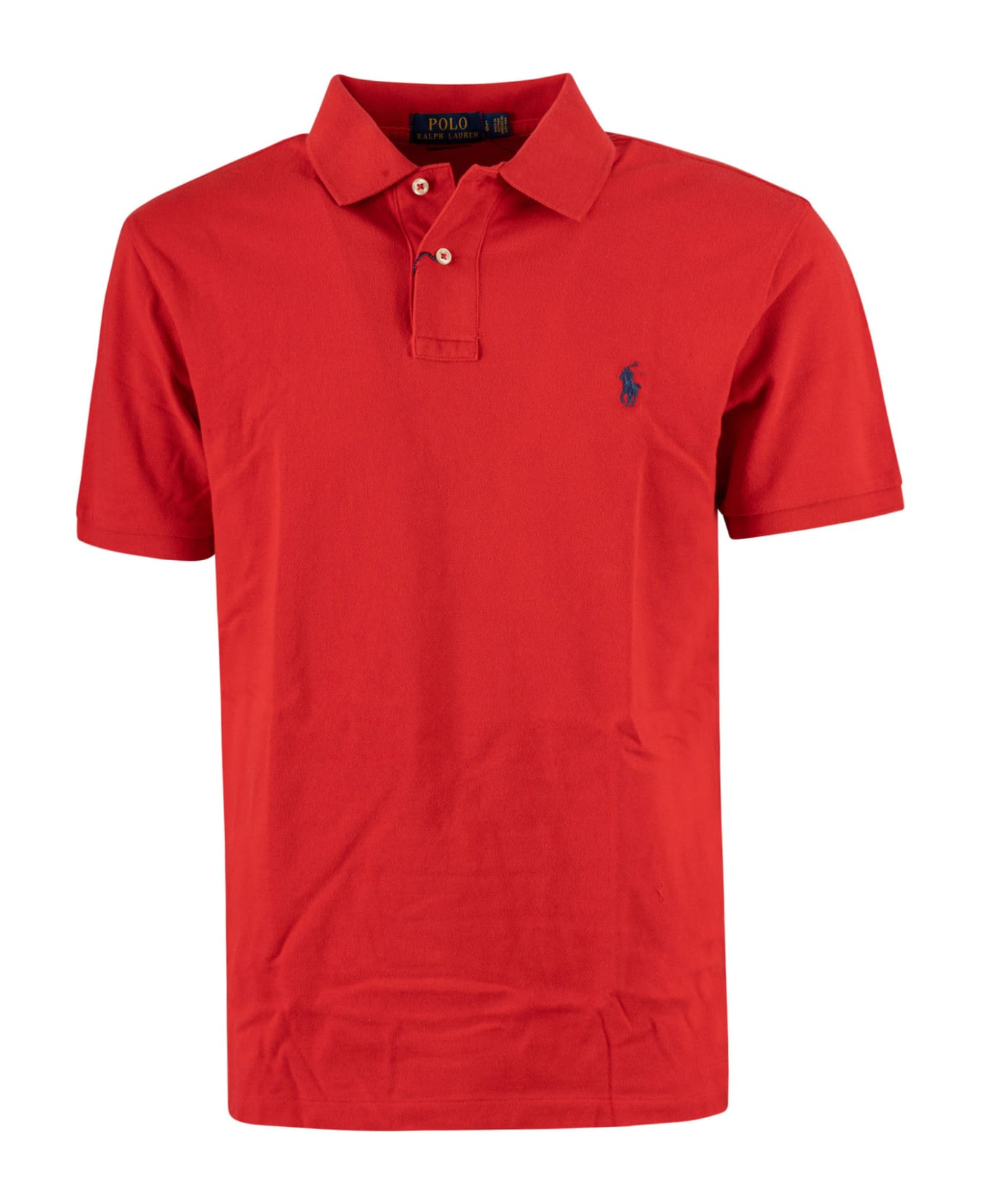 Ralph Lauren Slim Fit Polo Shirt - Red