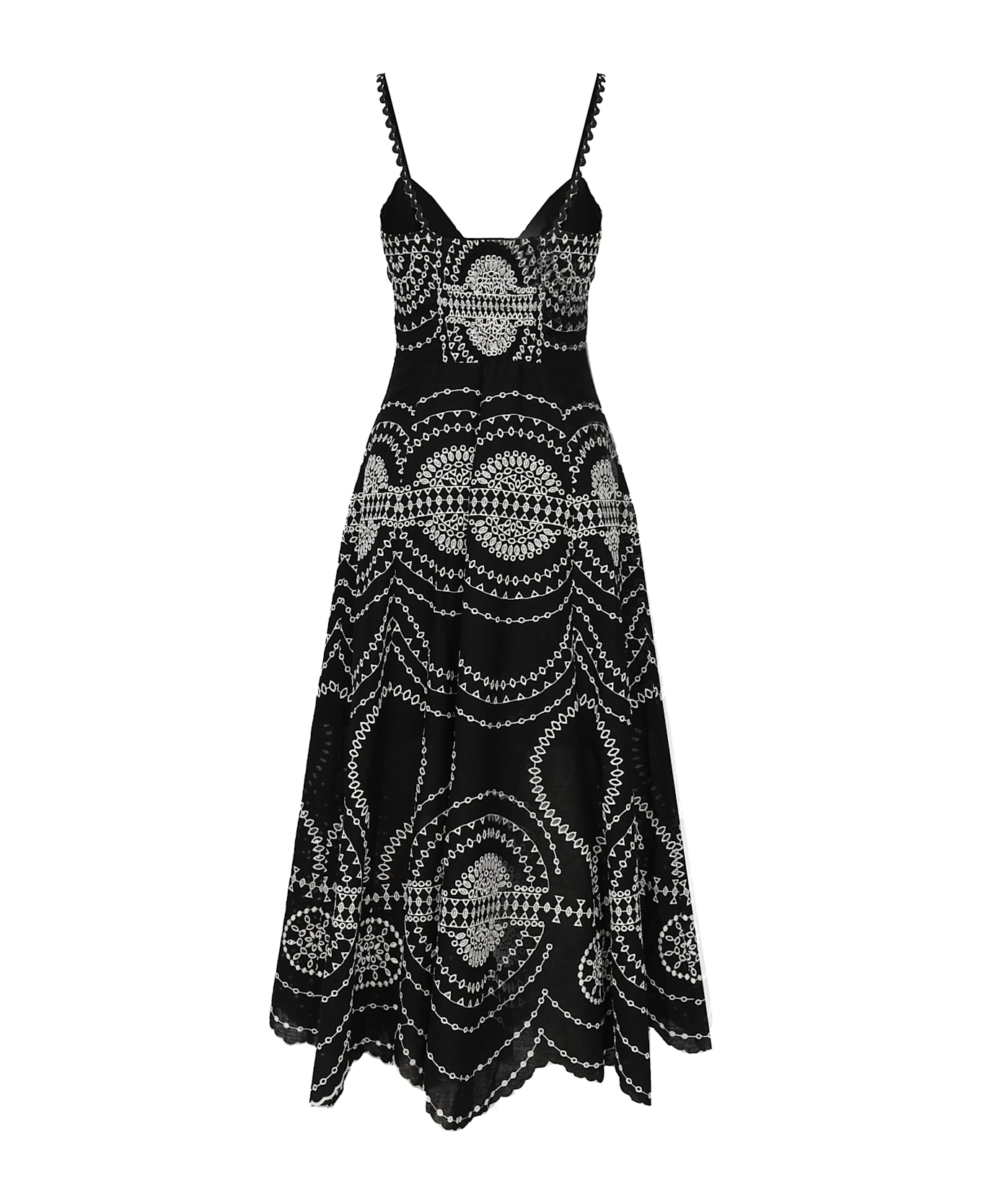 Charo Ruiz Catta Long Dress - Black