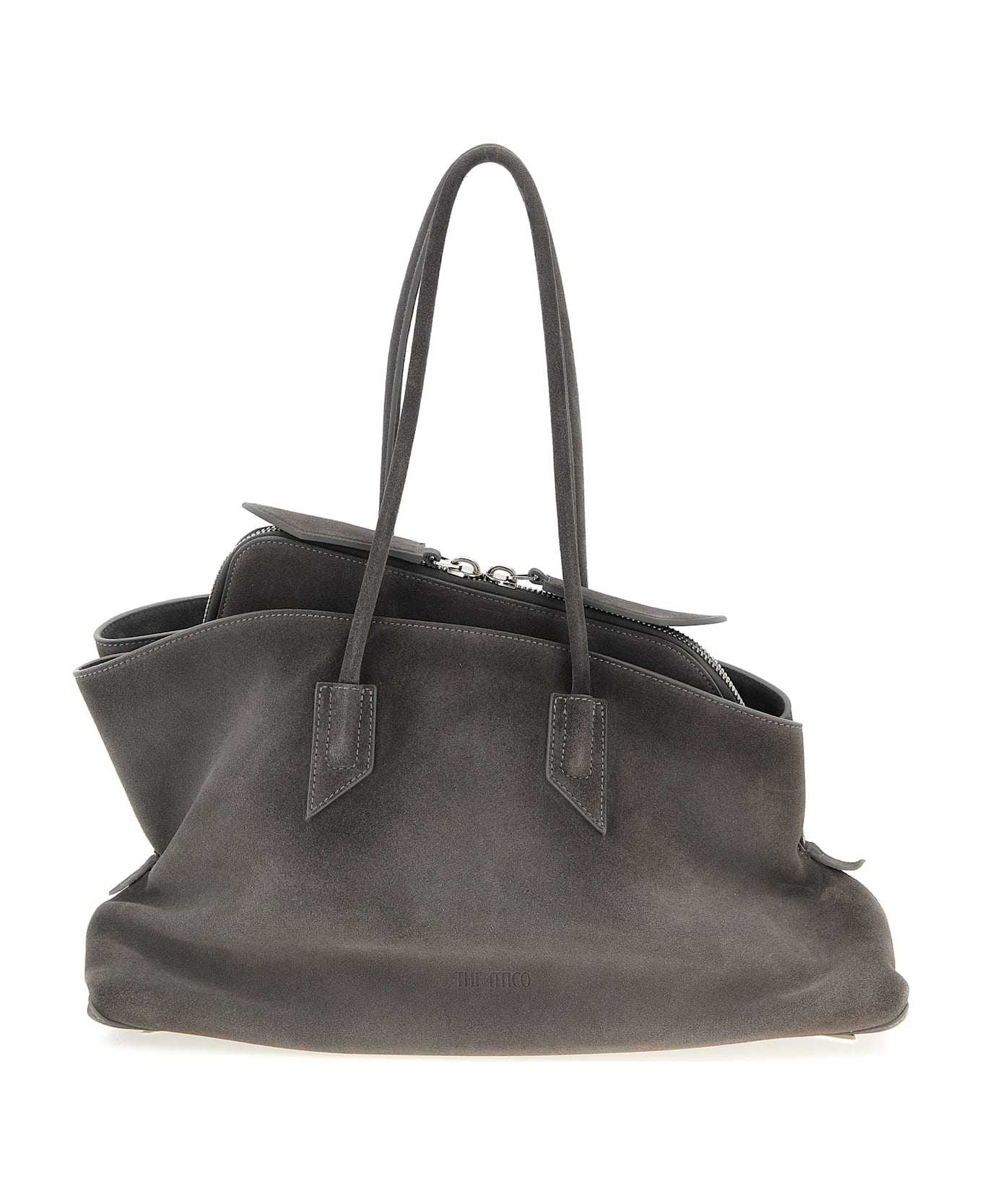 The Attico 
la Passeggiata Medium
 Shoulder Bag - Gray