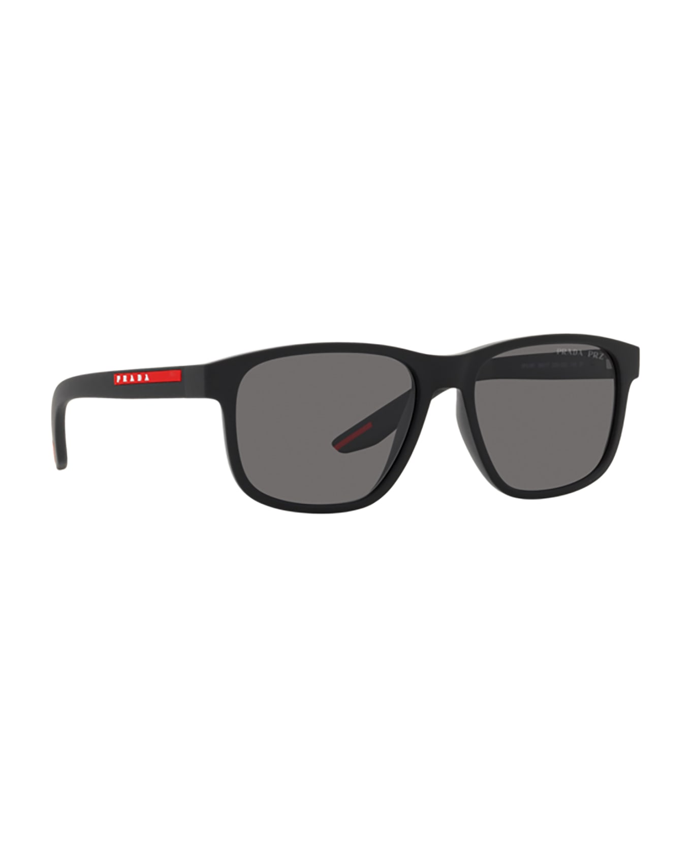 Prada Linea Rossa Ps 06ys Black Rubber Sunglasses - Black Rubber