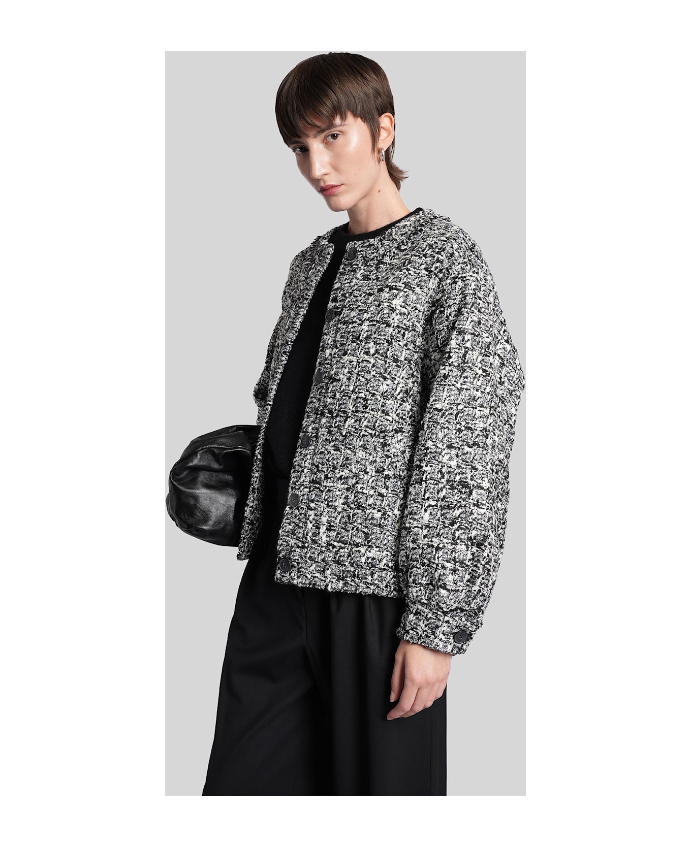 IRO Hassia Casual Jacket In White Polyamide - white