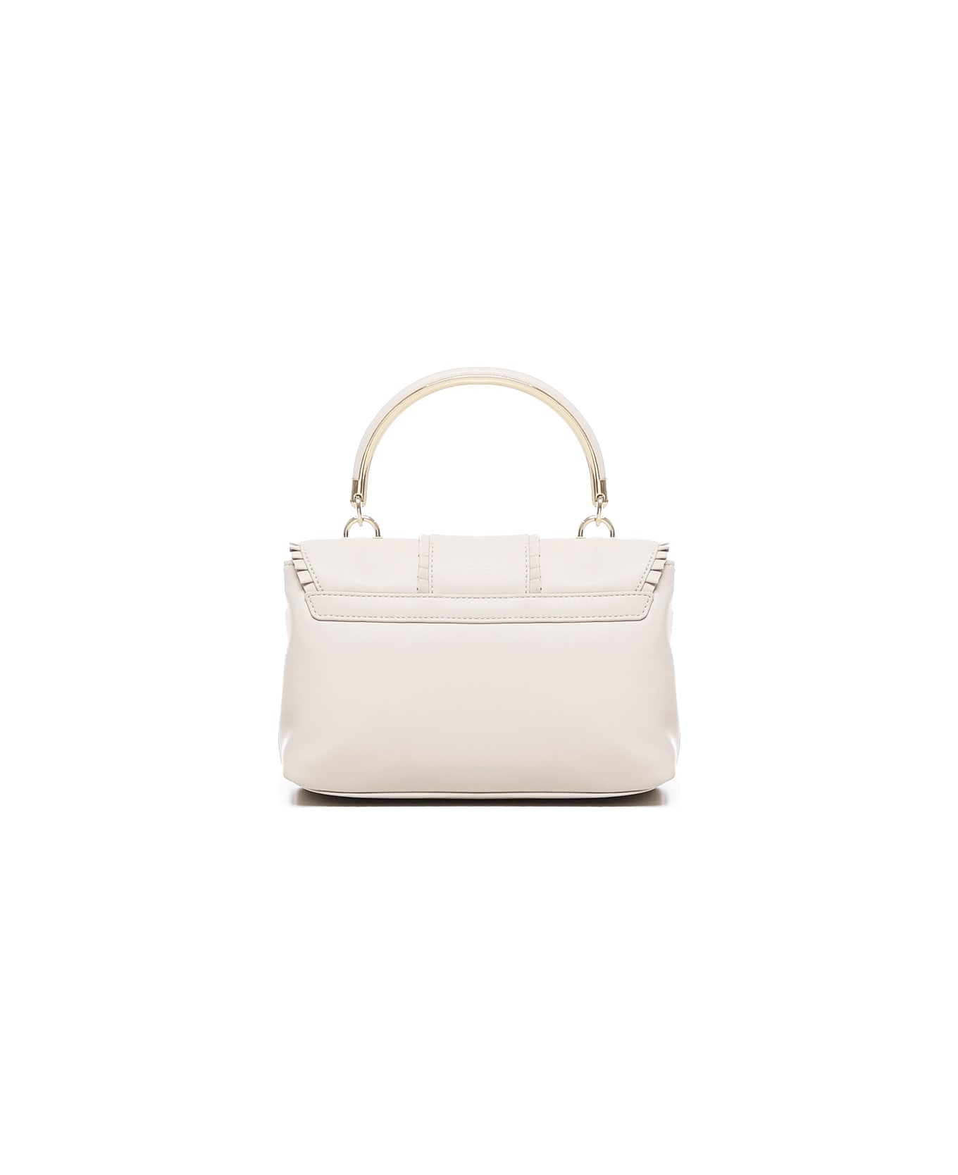 Love Moschino Bag With Handle And Logo - White