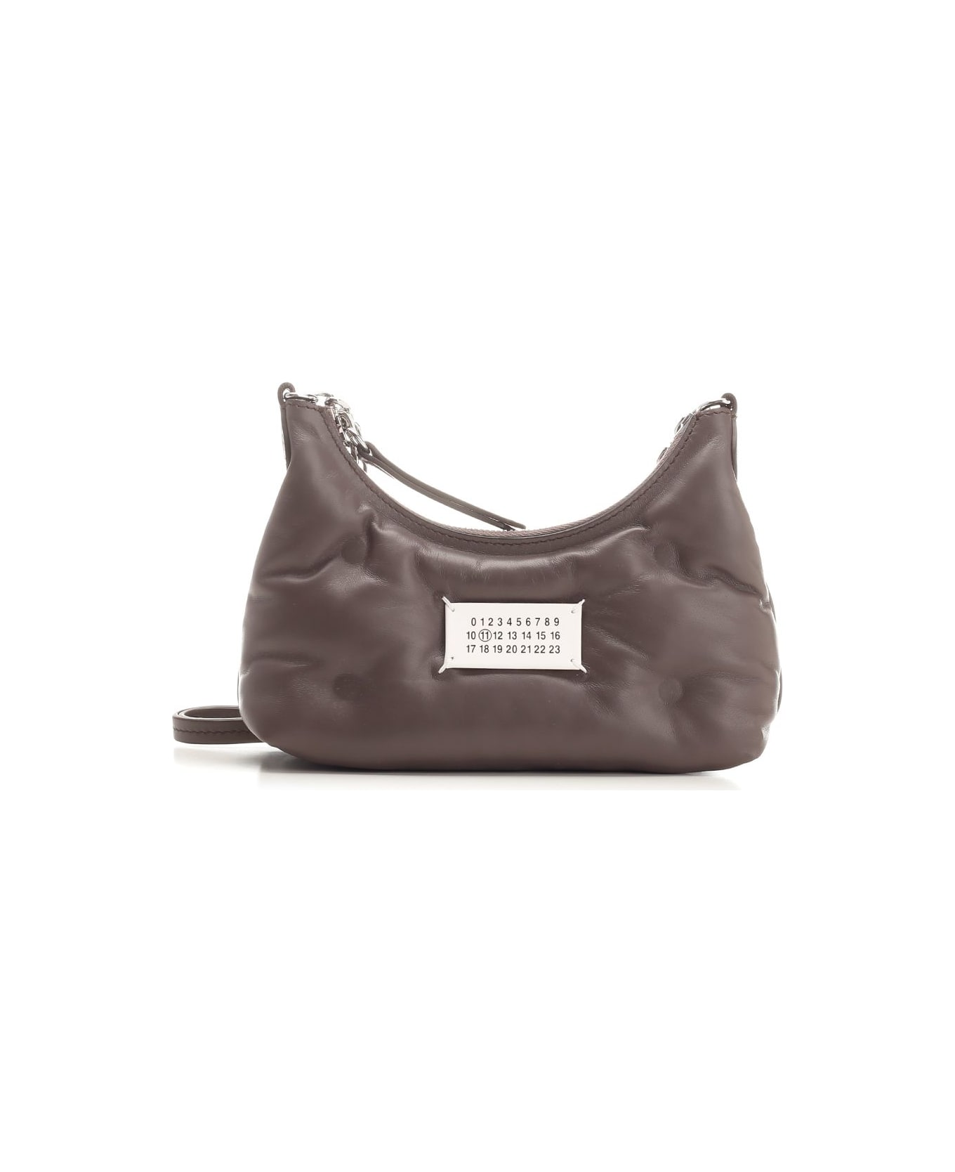 Maison Margiela "glam Slam" Micro Hobo Bag - Grey