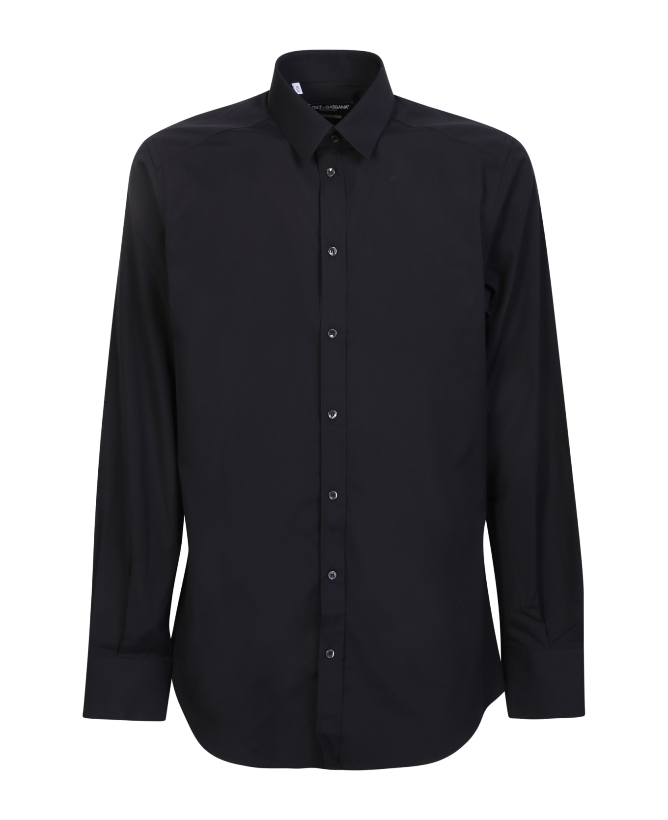 Dolce & Gabbana Long Sleeved Buttoned Shirt - Black シャツ