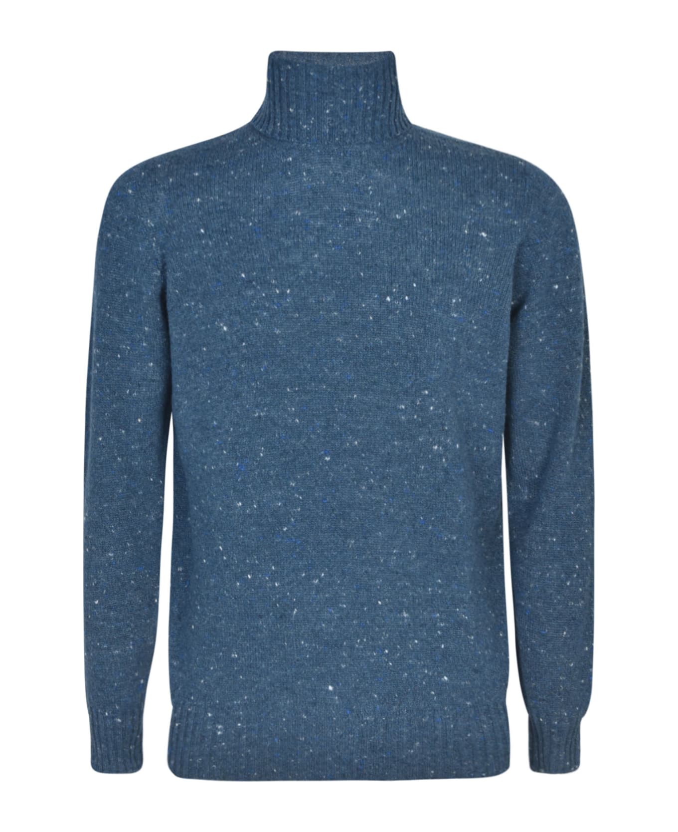 Drumohr Turtleneck Sweater - Avion Blue