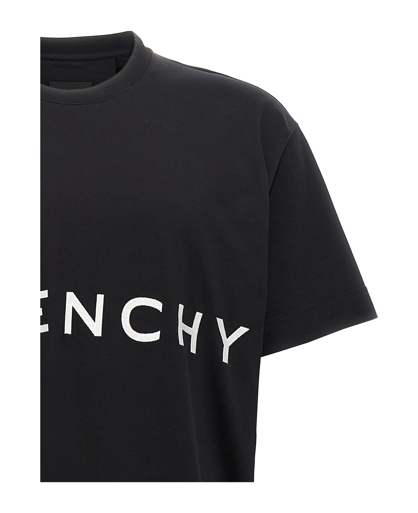 Givenchy Logo Embroidery T-shirt | italist